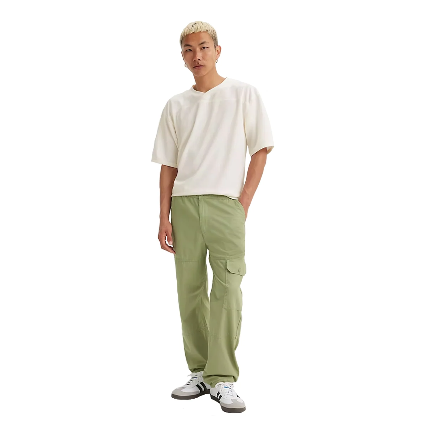 Levis Men's Patch Pocket Cargo Pant Aloe