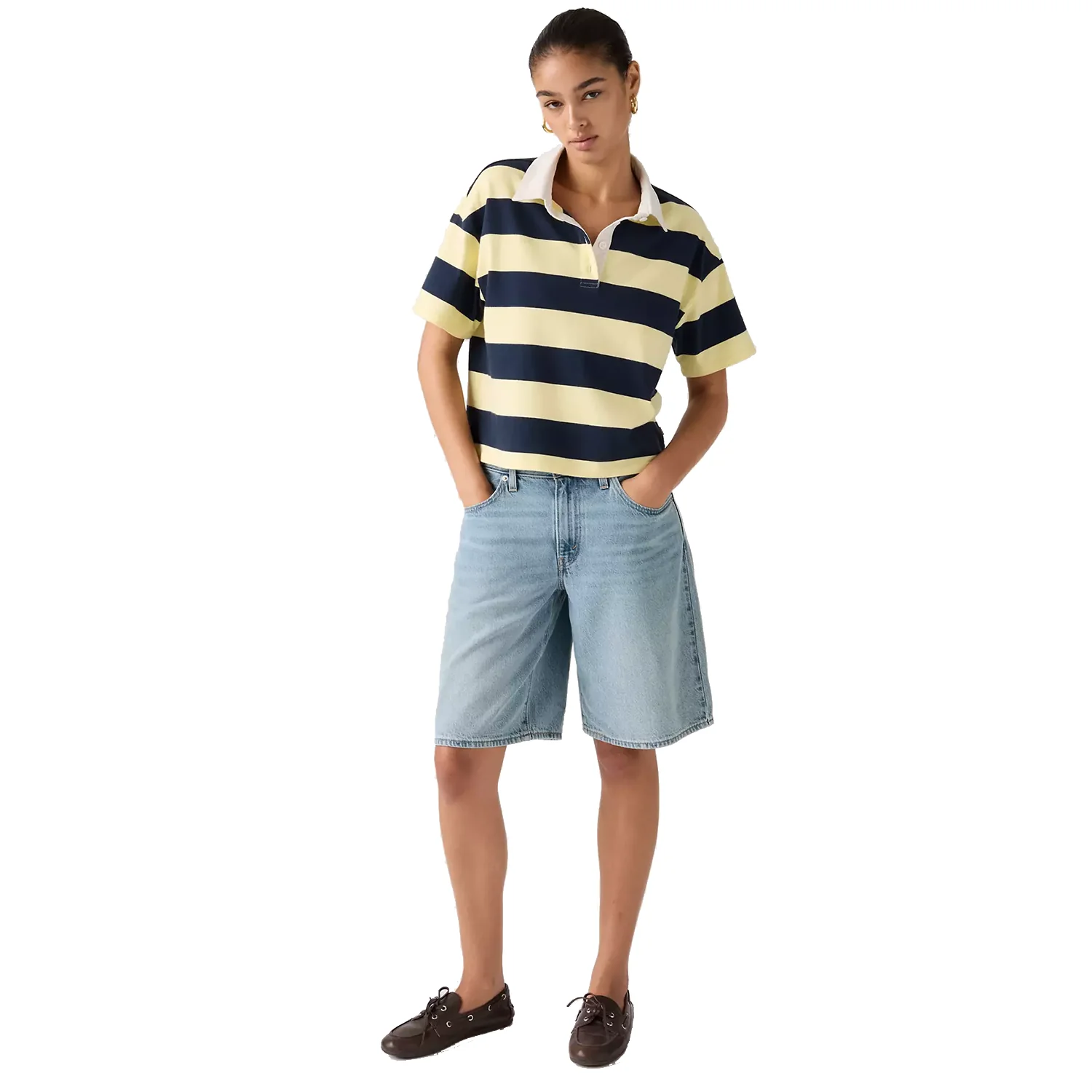 Levis Women's Baggy Dad Jort We Did It