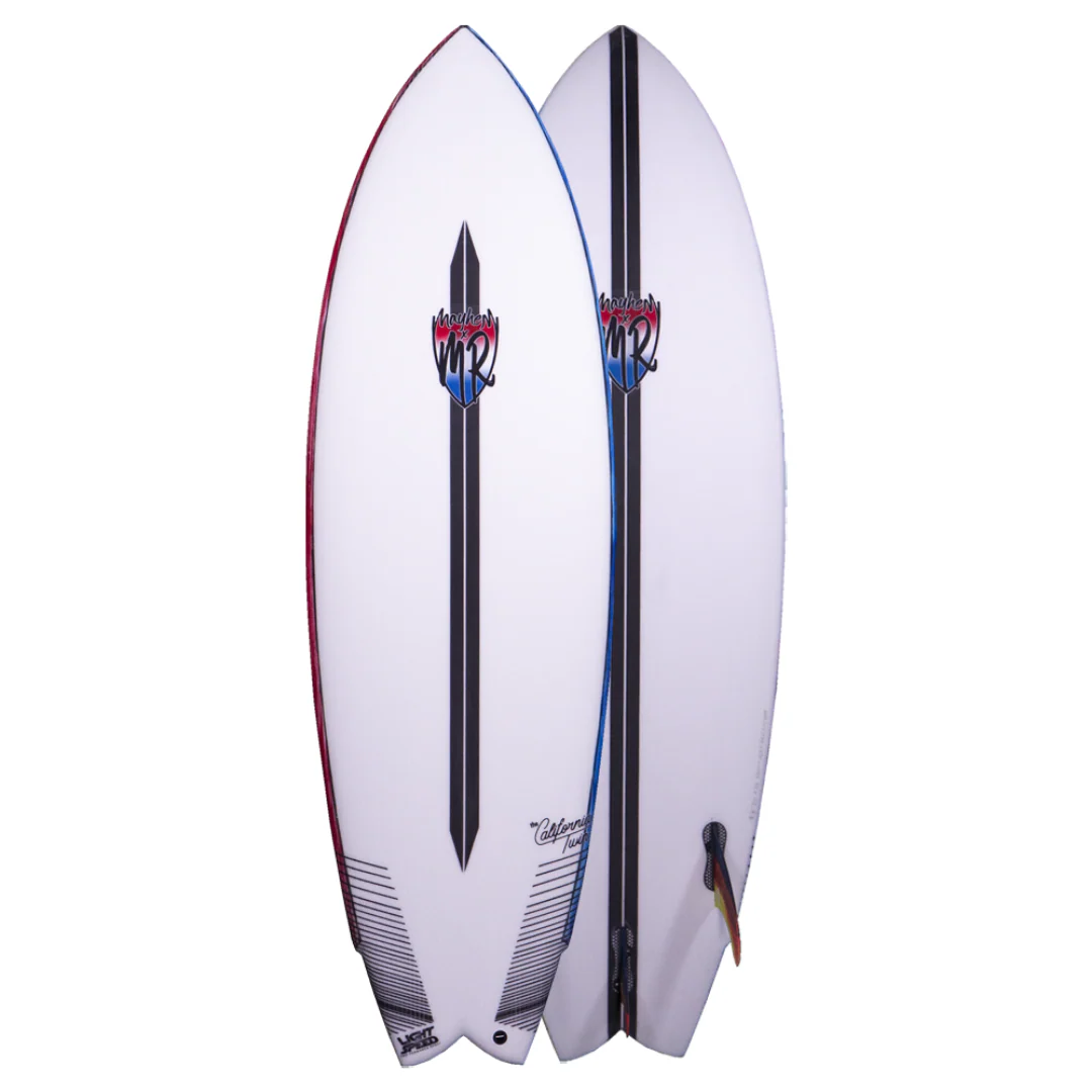 Lost MR x MB California Twin Surfboard Lite Speed FCS II 6'0"