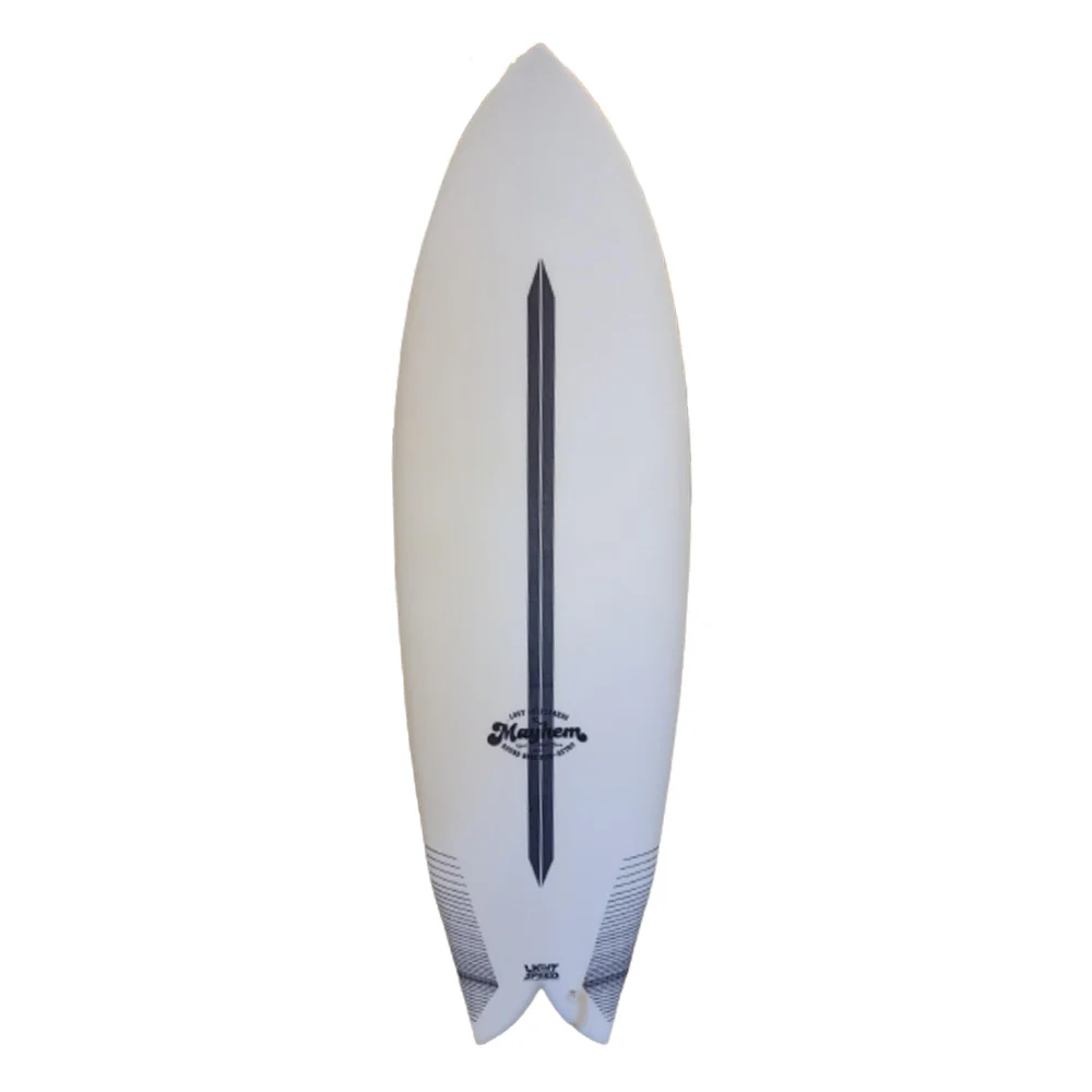 Lost Round Nose Fish Retro Surfboard Lite Speed FCS II 5'10"