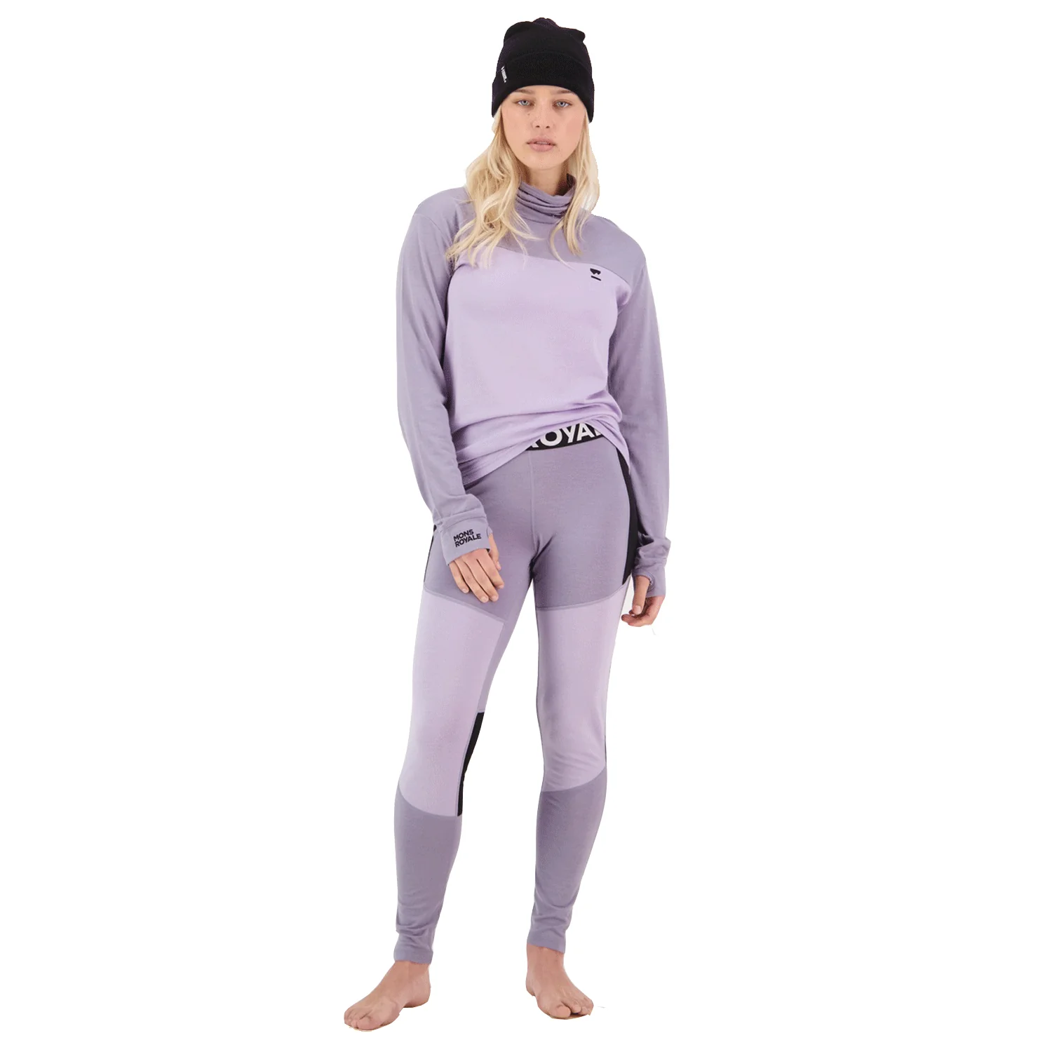 Mons Royale Women's Olympus 250 Merino Pant Thistle Cloud