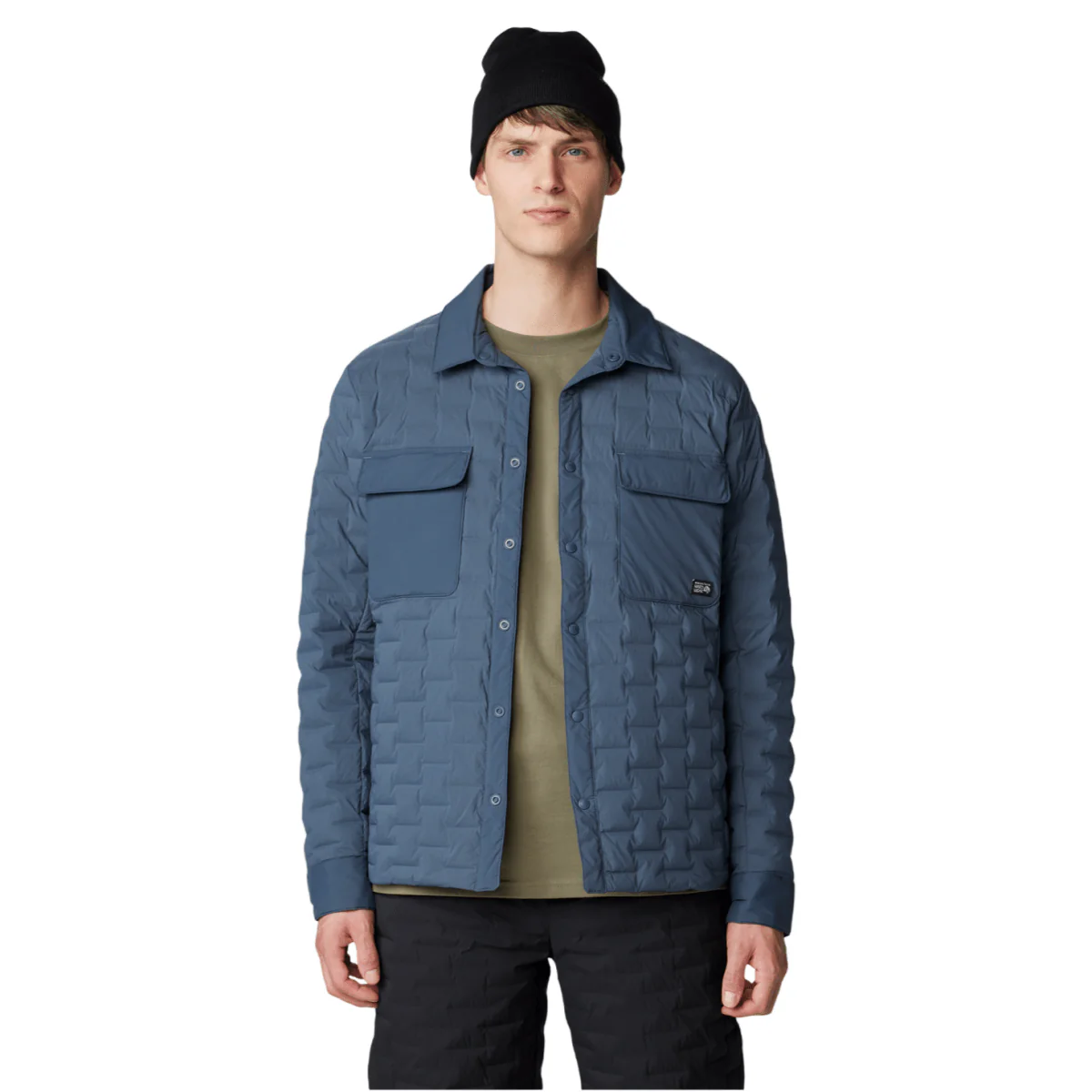 Mountain Hardwear Men's Stretchdown Light Shacket 2026 Moon Blue