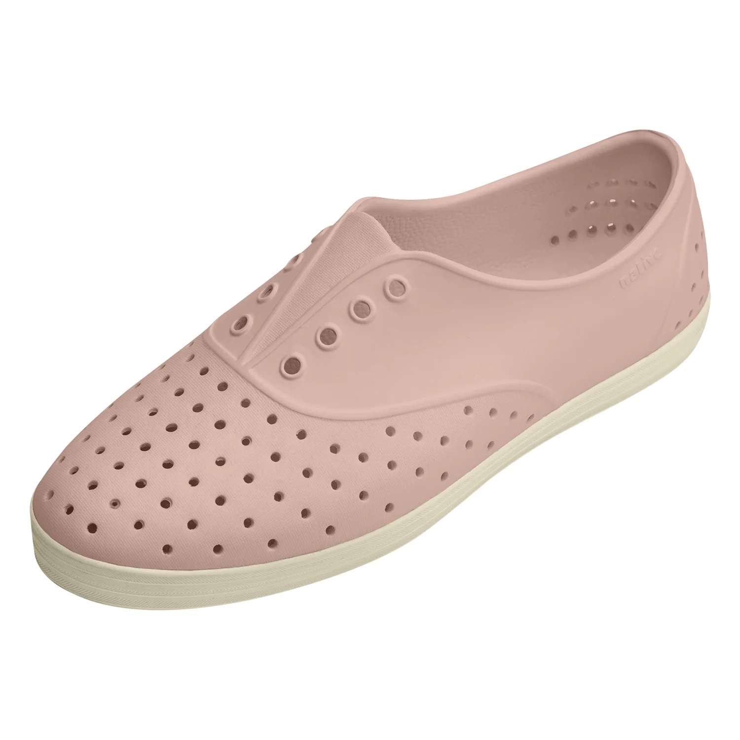 Native Jericho Wanderfoam Shoe Chameleon Pink/Bone White