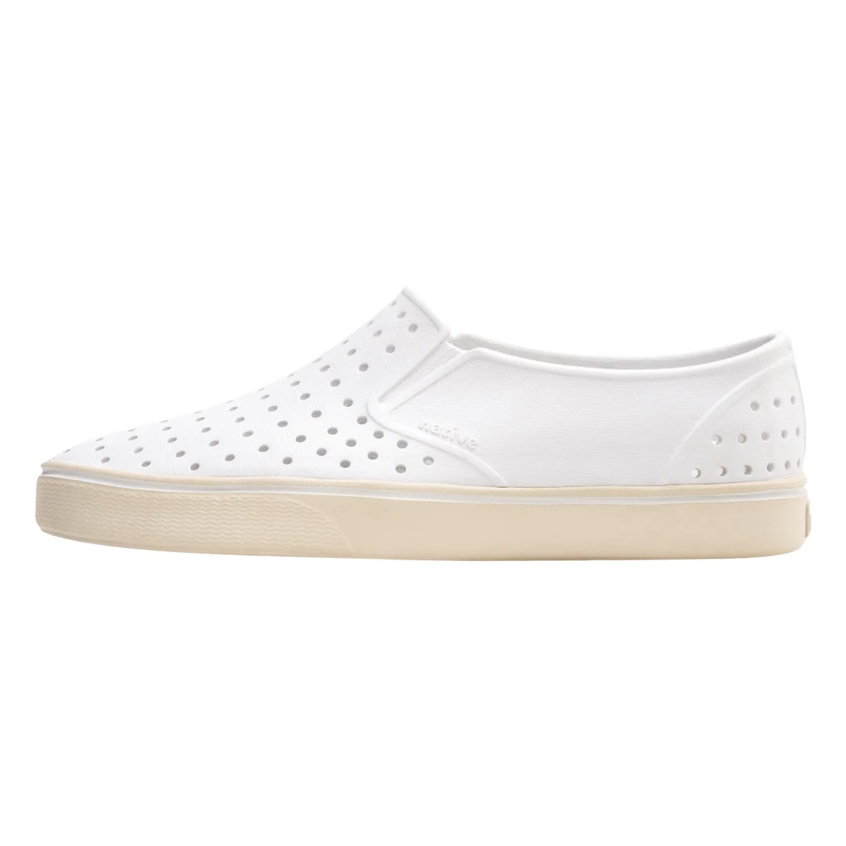 Native Miles Wanderfoam Shoe Shell White/Bone White
