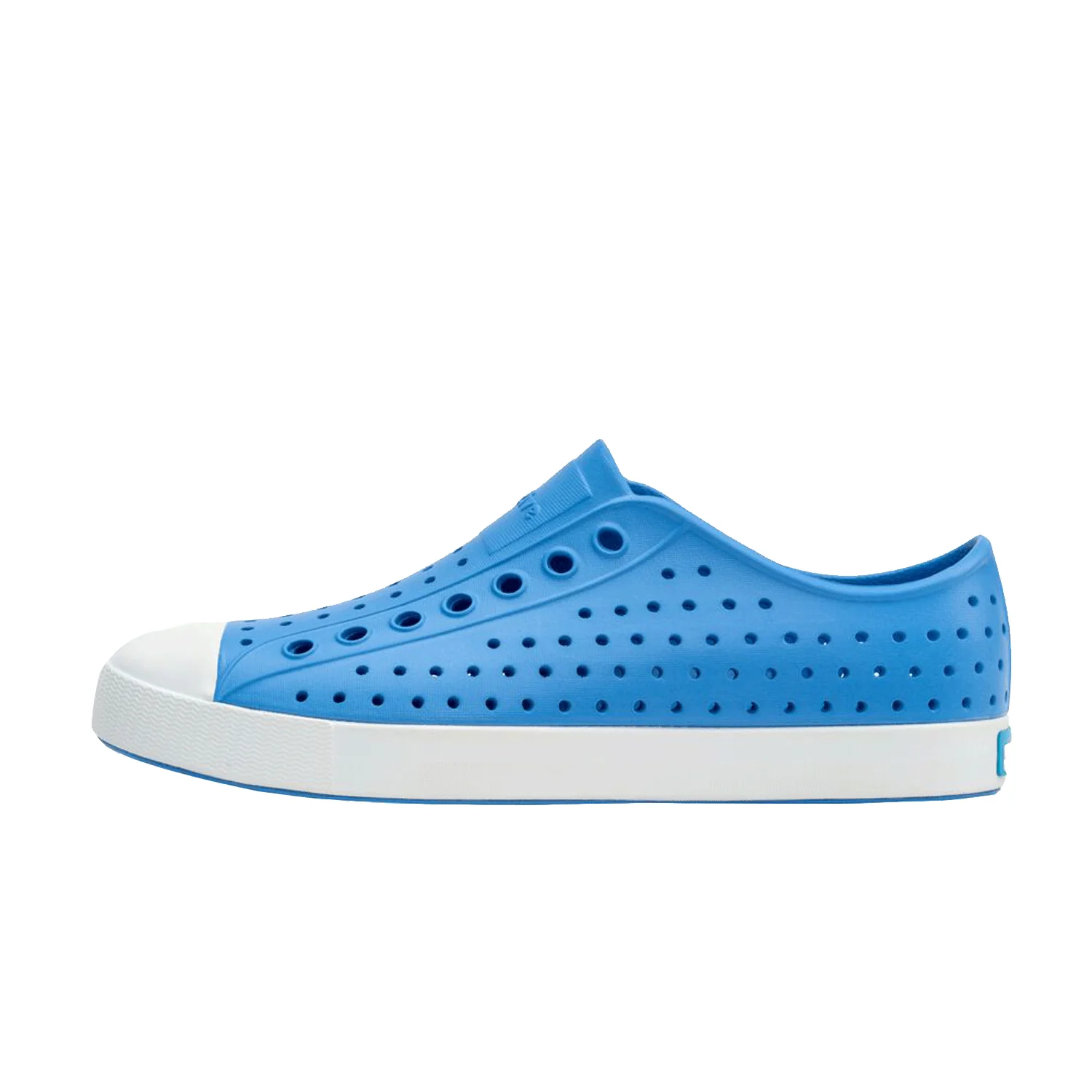 Native Unisex Jefferson Shoe Resting Blue/Shell White