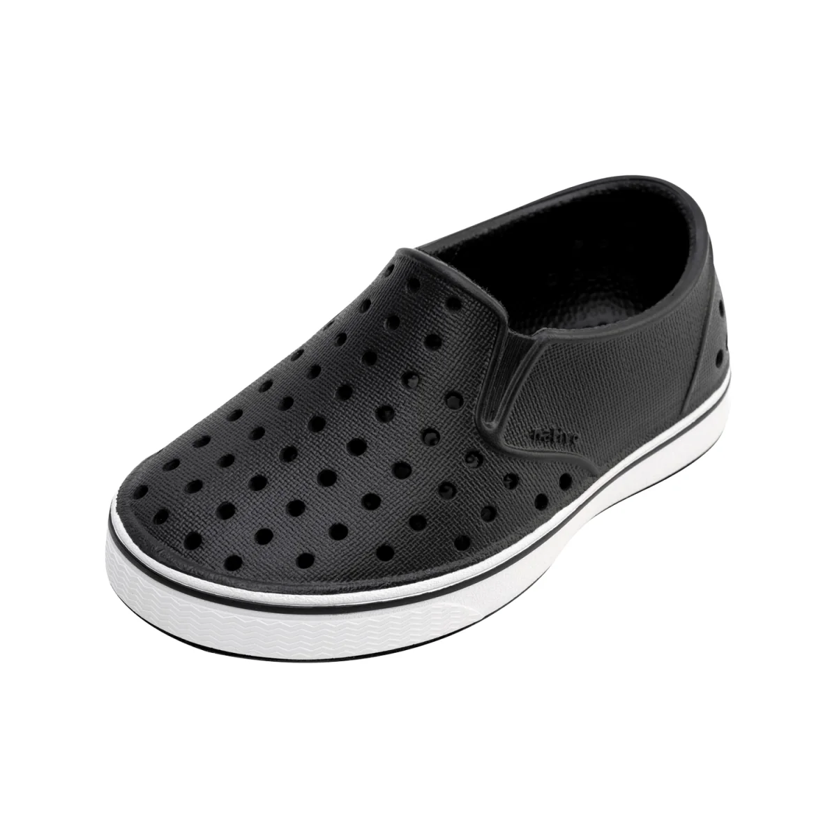 Native Youth Miles Shoe Jiffy Black/Shell White - Image 2