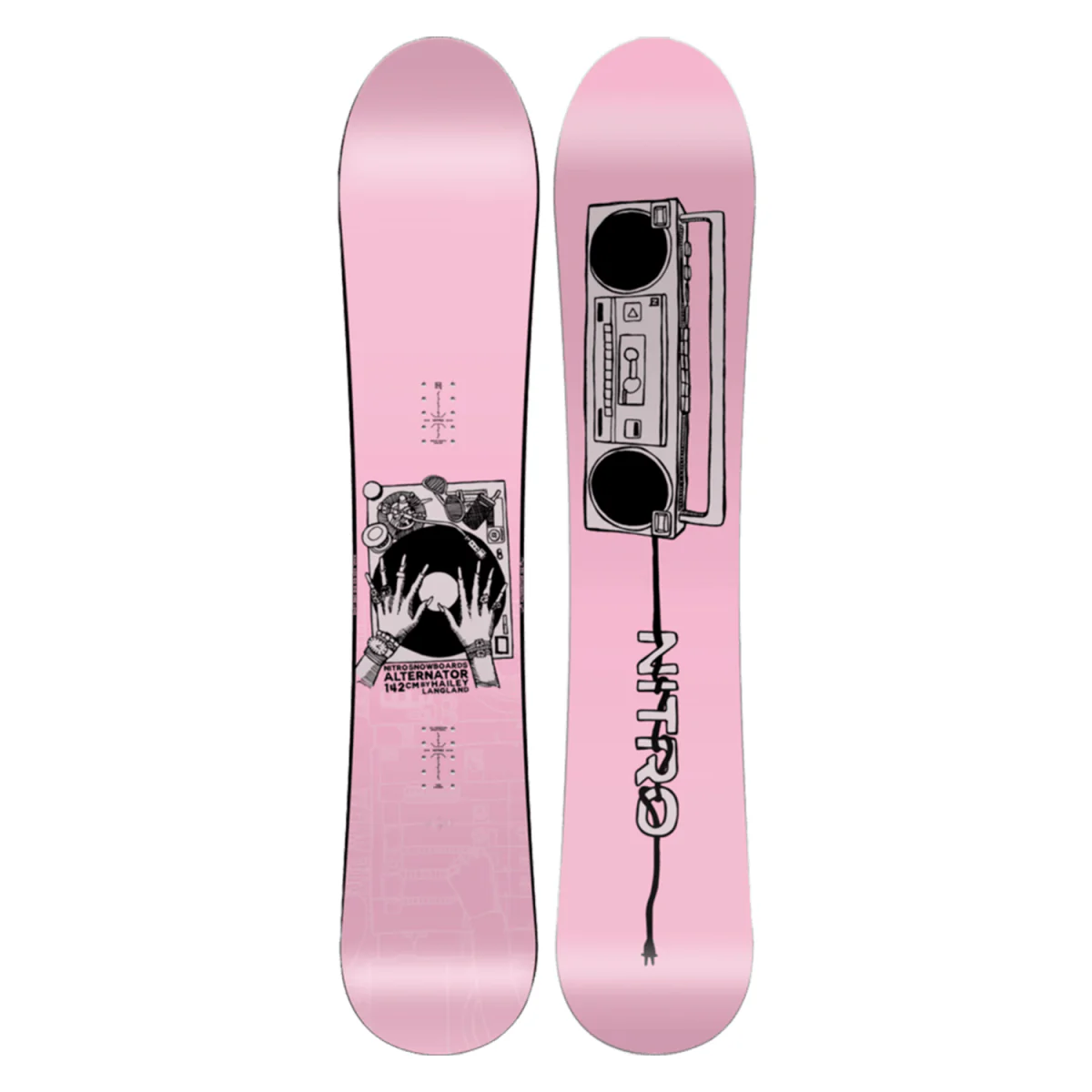 Nitro Women's Alternator X Hailey Snowboard 2026