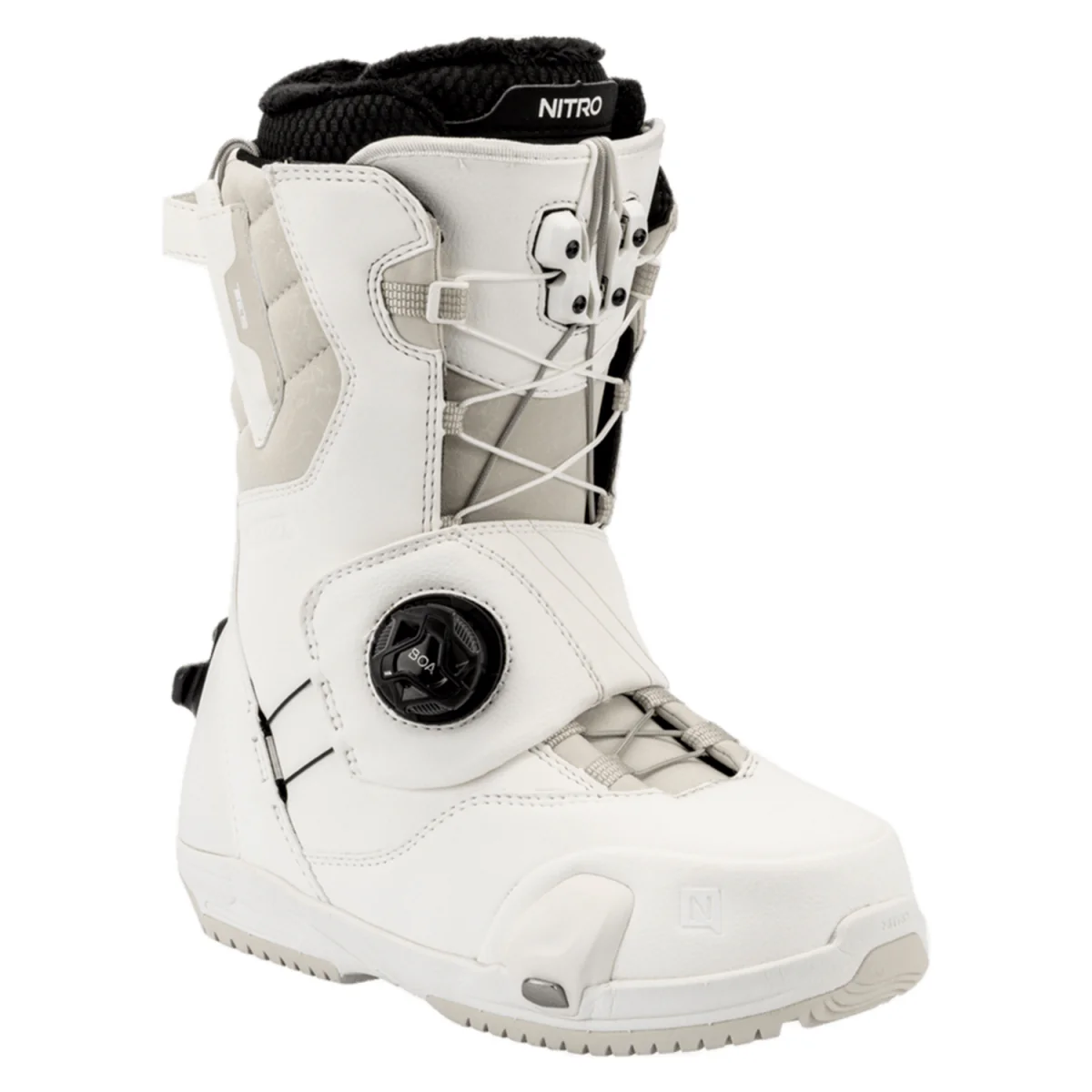 Nitro Women's Cave Step On TLS Snowboard Boots 2026 White