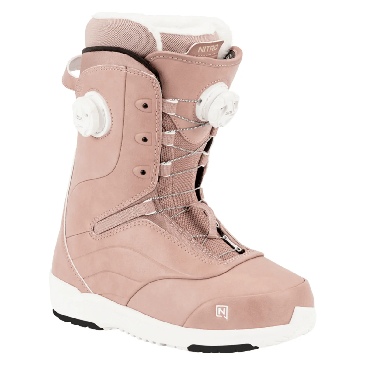 Nitro Women's Crown BOA Snowboard Boots 2026 Rose