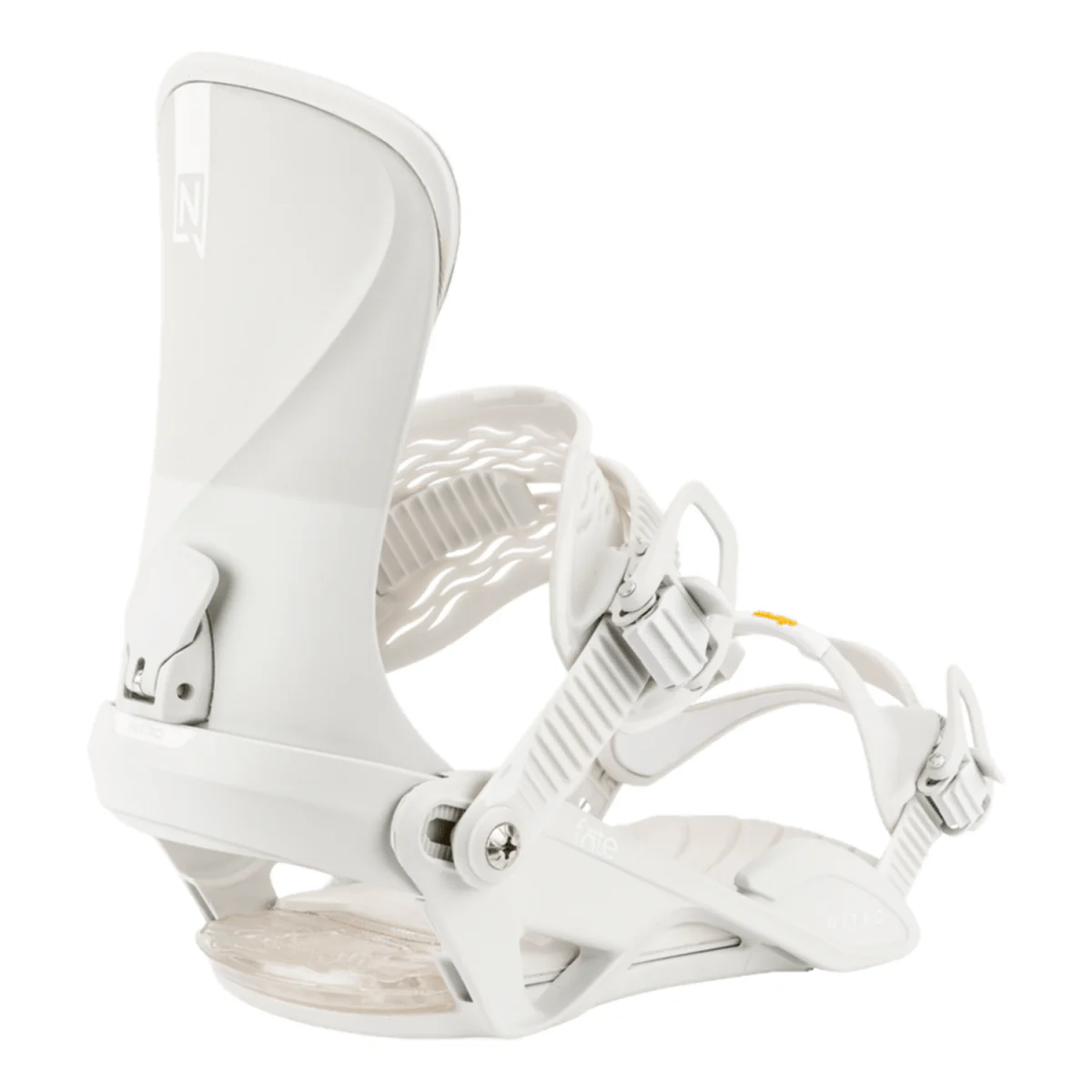 Nitro Women's Fate Snowboard Bindings 2026 Off White