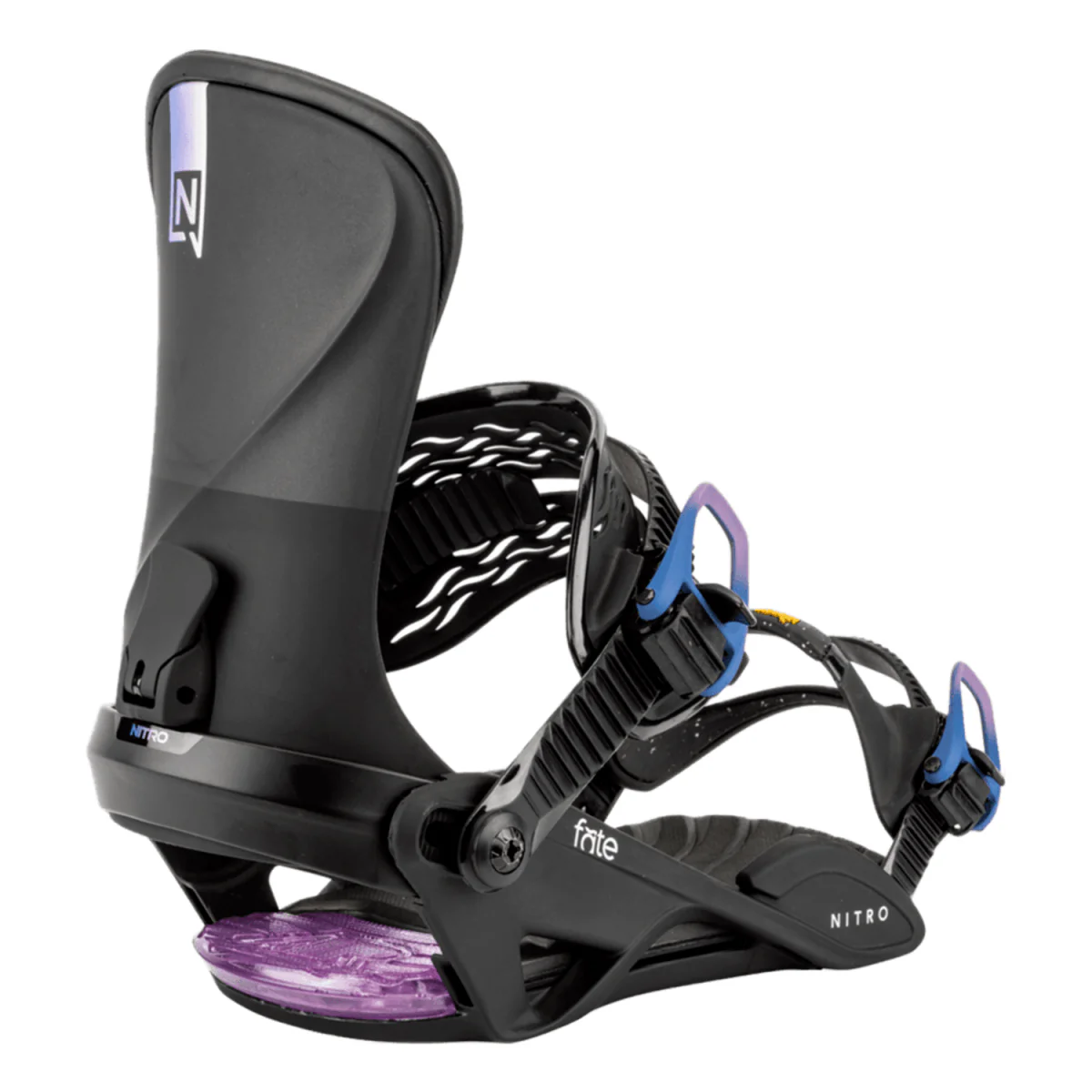 Nitro Women's Fate Snowboard Bindings 2026 Ultra Black