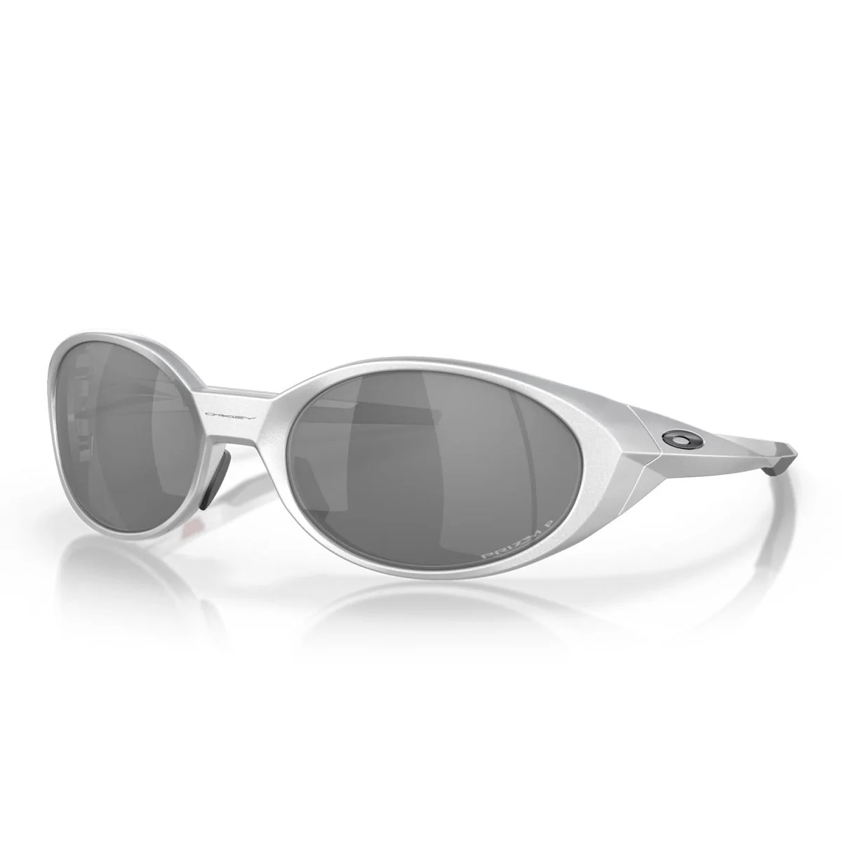 Oakley Eye Jacket Redux Sunglasses Silver/Prizm Black Iridium Polarized