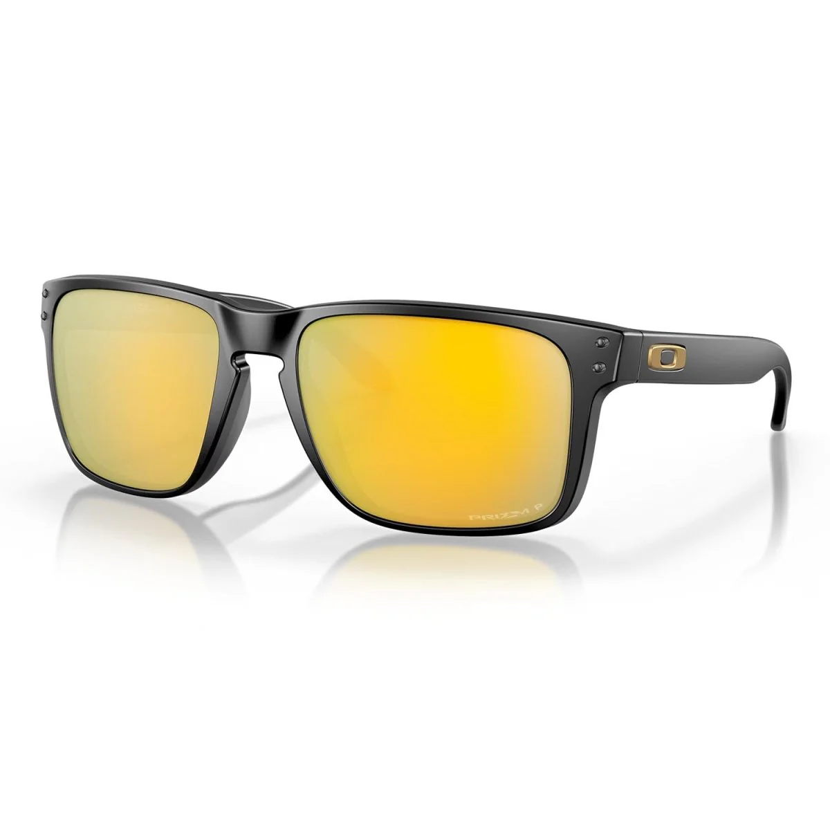 Oakley Holbrook Xl Sunglasses Matte Black/Prizm 24k Polarized