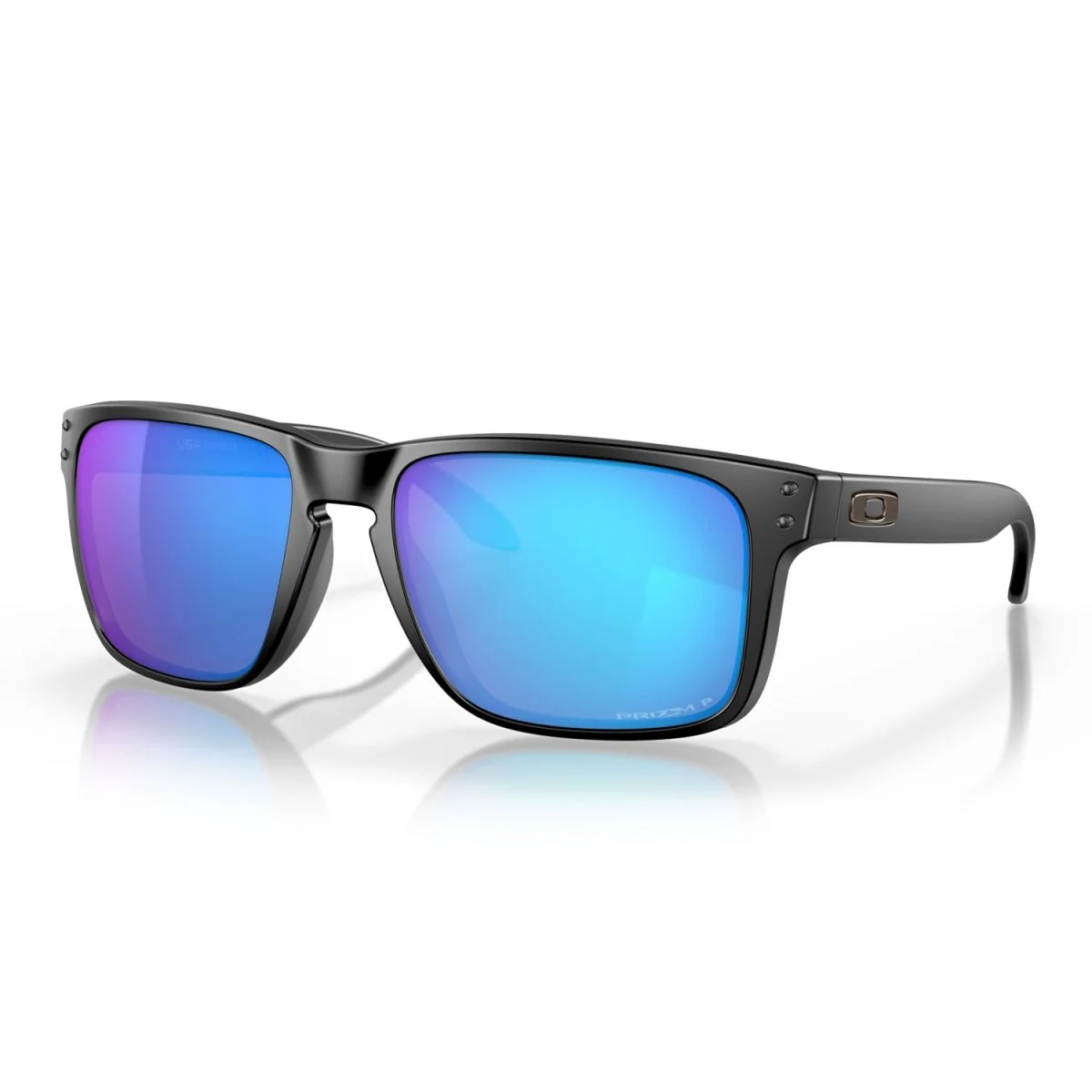 Oakley Holbrook XL Sunglasses Matte Black/Prizm Sapphire Polarized