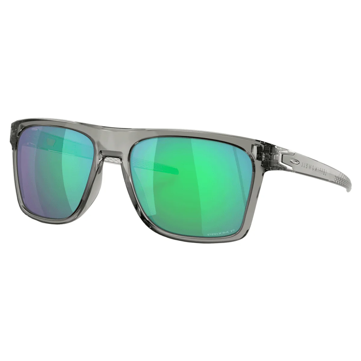 Oakley Leffingwell Sunglasses Grey Ink/Prizm Jade Polarized