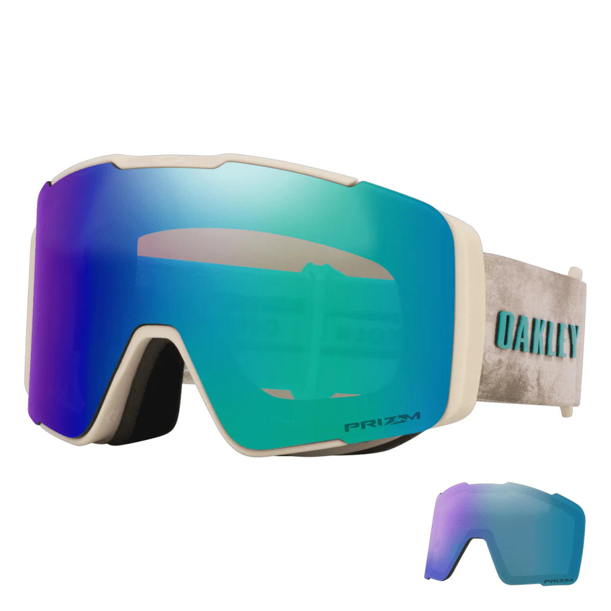 Oakley Line Miner Pro M Goggles Jamie Anderson Signature/Prizm Argon + Prizm Iced