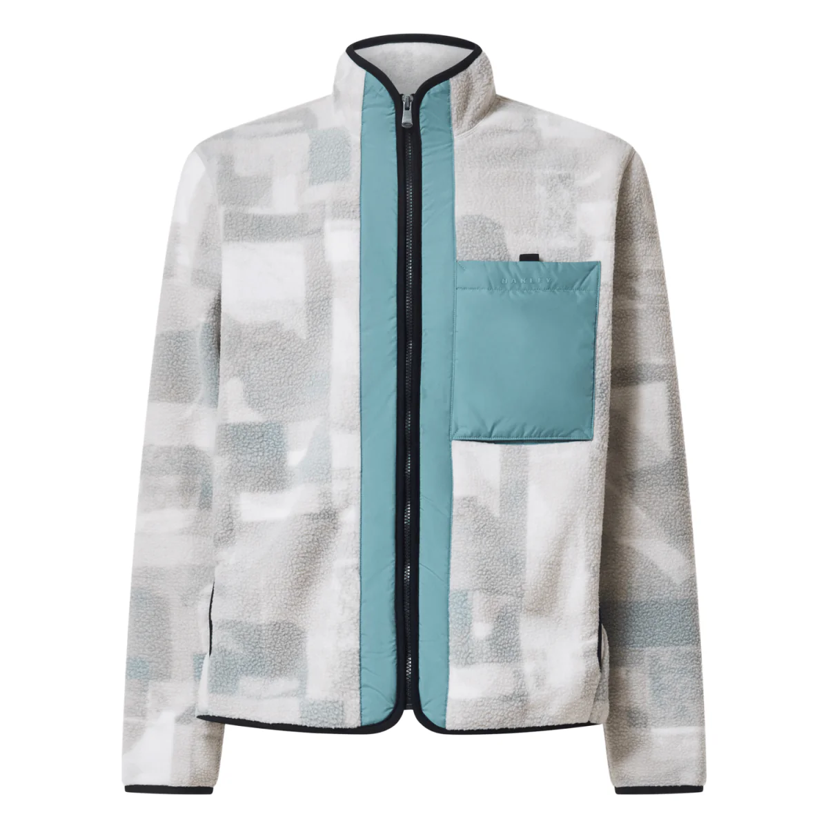 Oakley Men's Off-Slope Mountain Fire Sherpa Jacket 2026 Mountain Camo Green