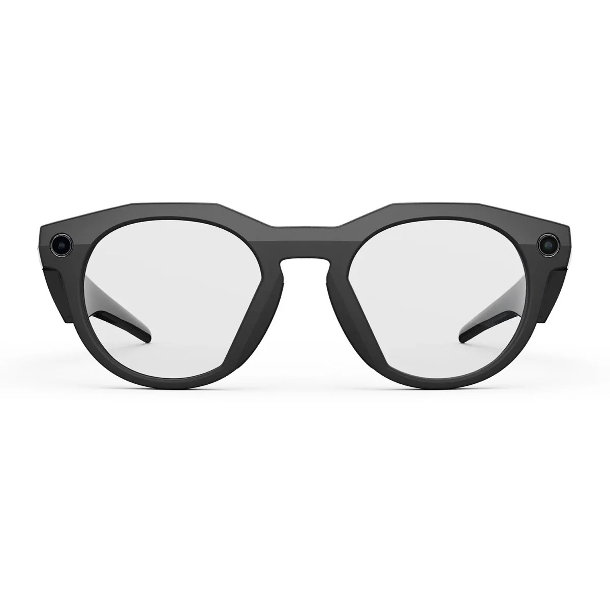 Oakley Meta HSTN Sunglasses Black/Transitions Amethyst - Image 2