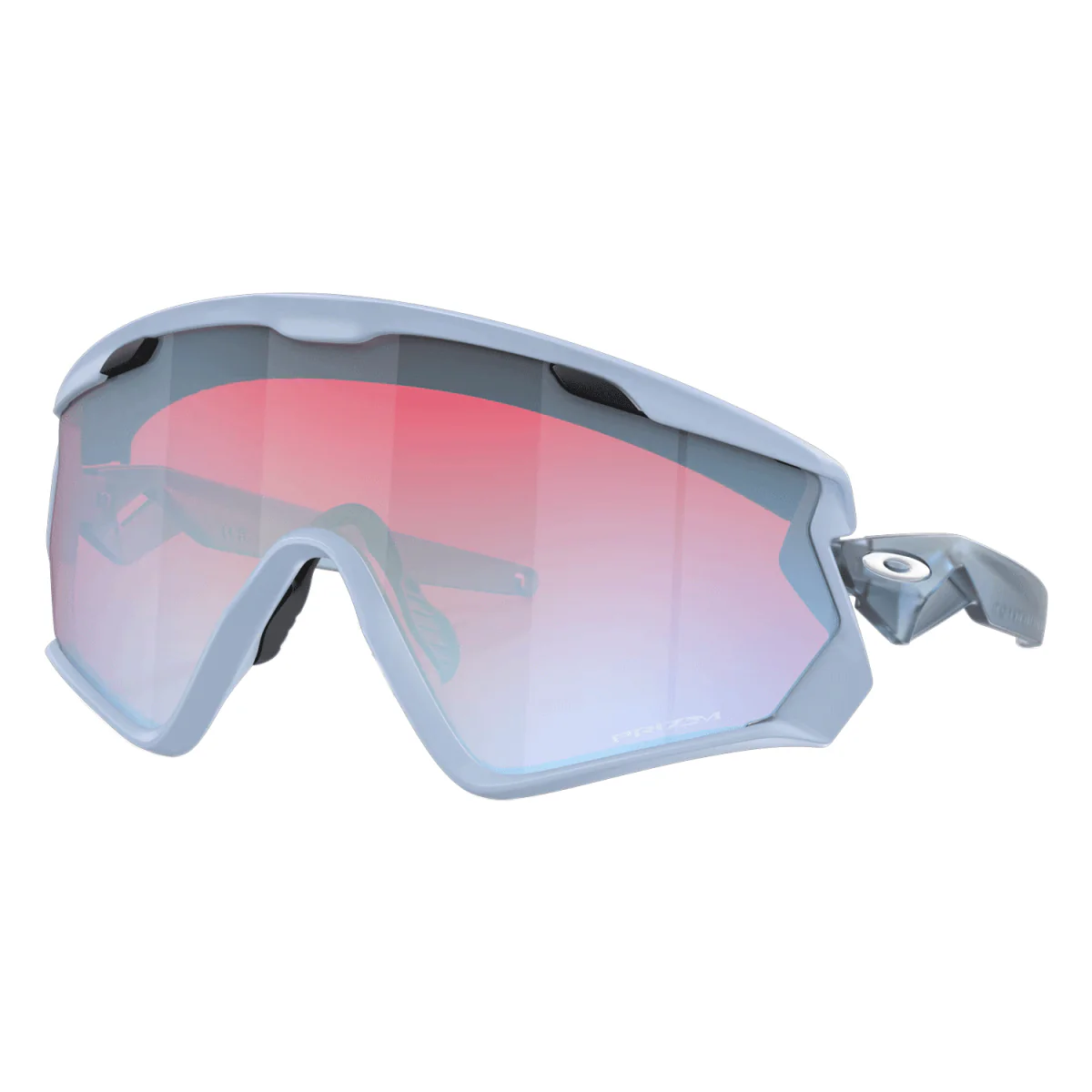Oakley Wind Jacket 2.0 Sunglasses Transparent Stonewash/Prizm Snow Sapphire