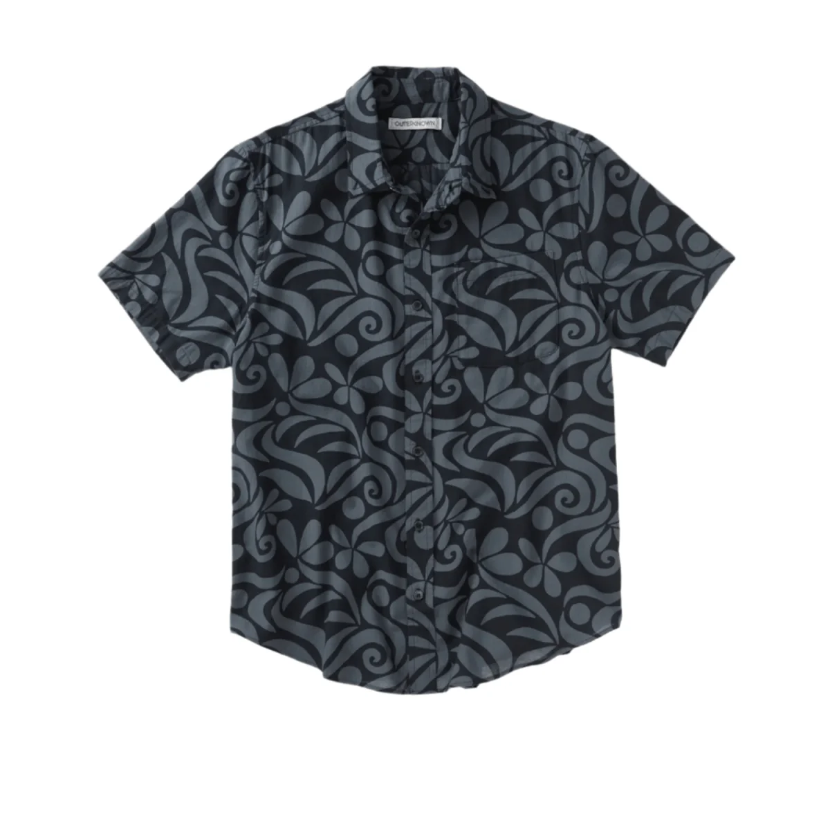 Outerknown Men's The S/S Studio Shirt Storm Baily