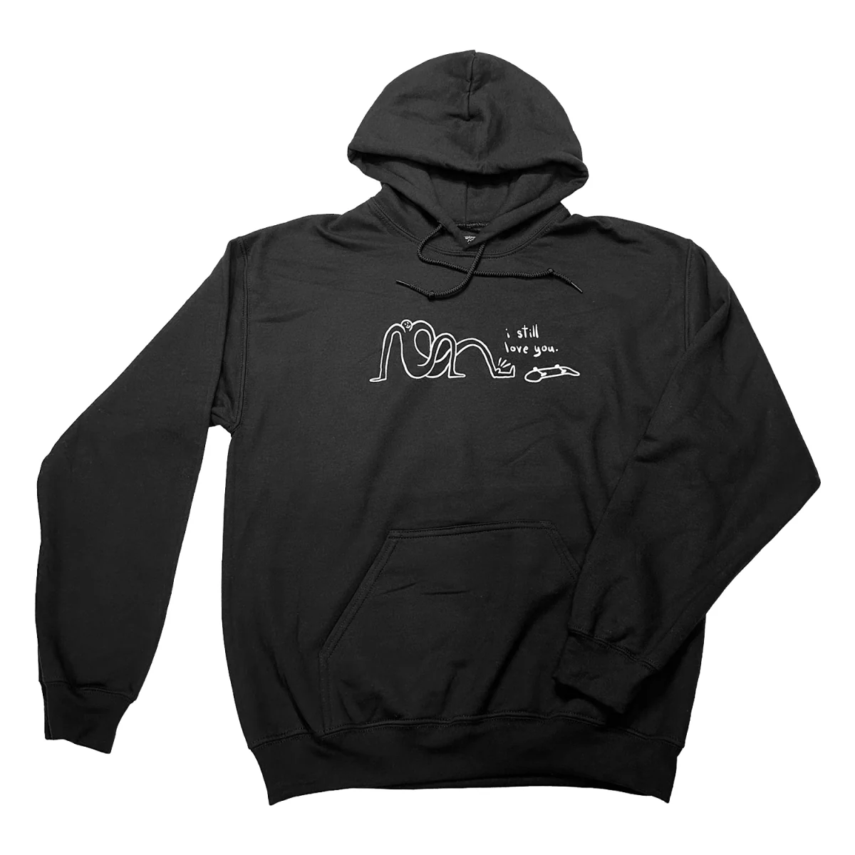 Pacific Boarder I Still Love You Hoodie Black