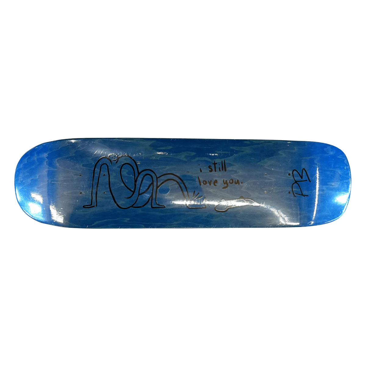 Pacific Boarder I Still Love You (Shape A) Skate Deck Assorted 8.5"