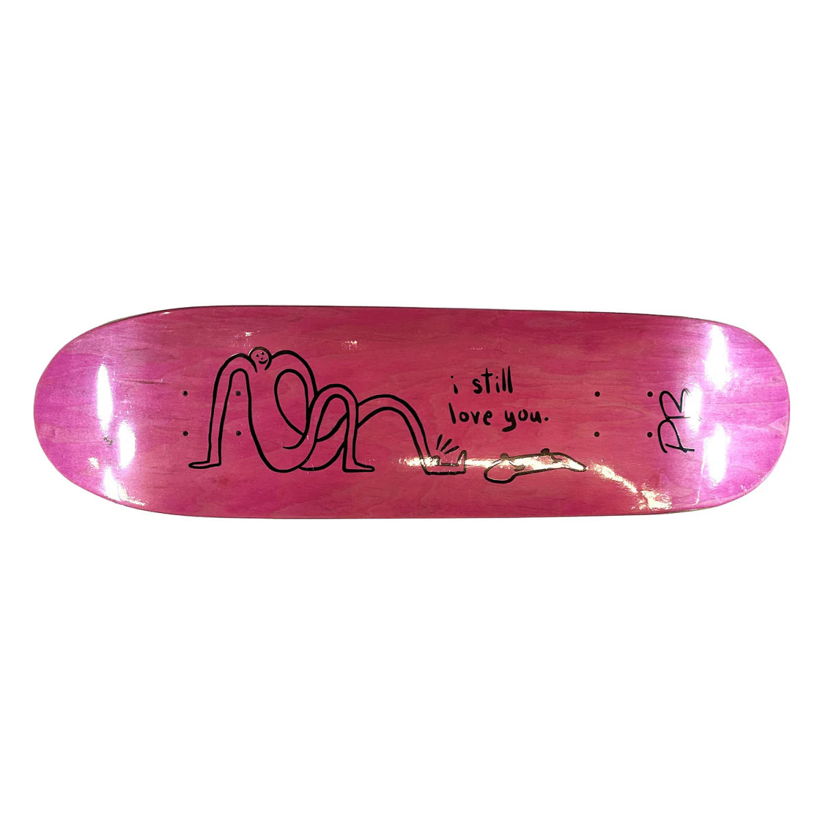 Pacific Boarder I Still Love You (Shape B) Skate Deck Assorted 8.75"