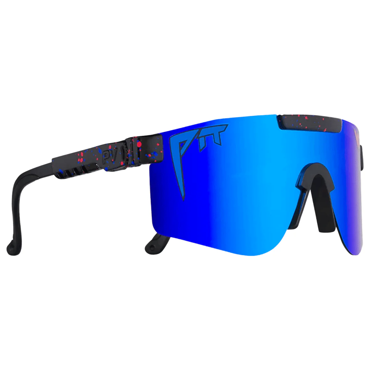 Pit Viper The Original Wide Sunglasses The Absolute Liberty/Polarized Blue