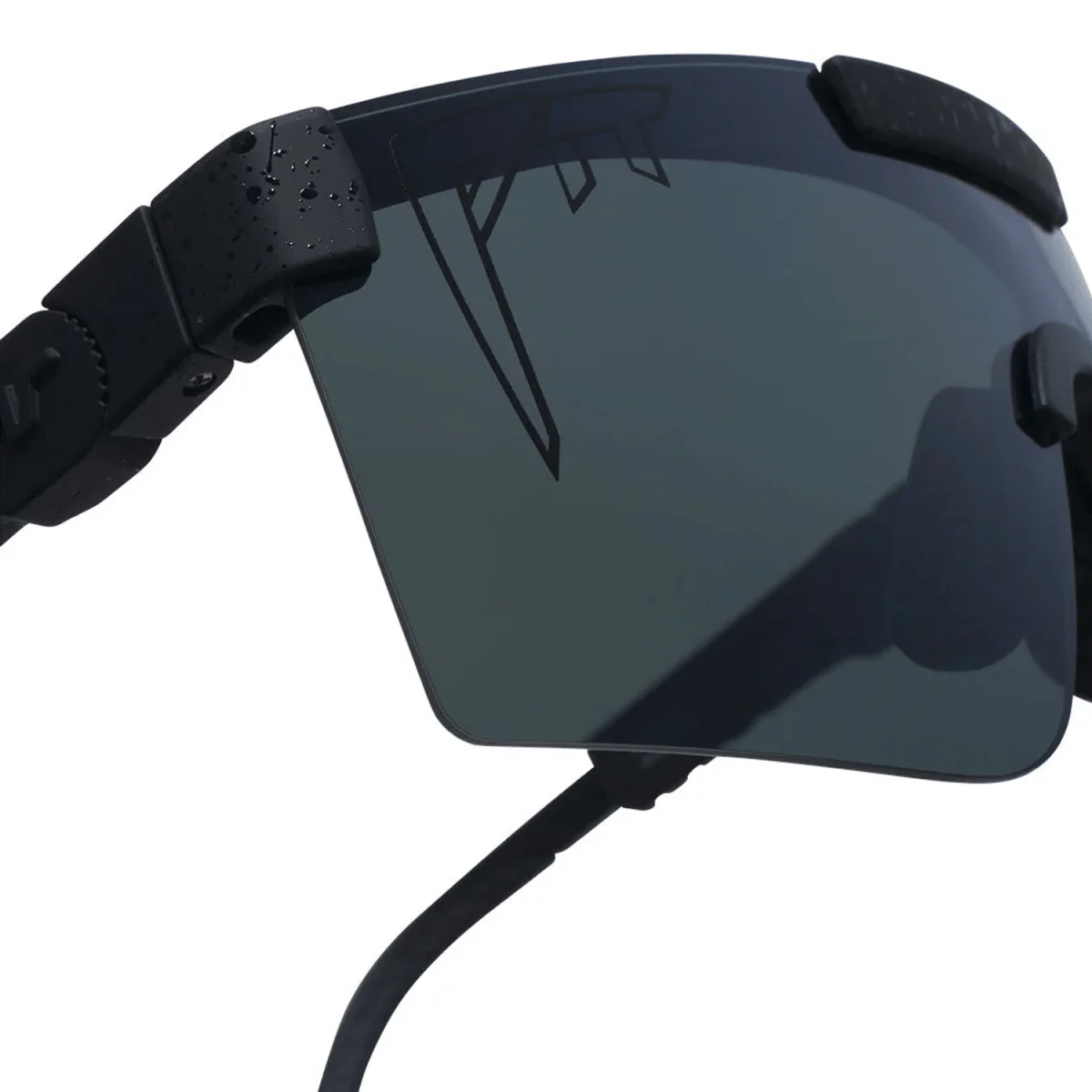 Pit Viper The Original 2.0 Wide Sunglasses The Blacking Out/Polarized Mirror - Image 2