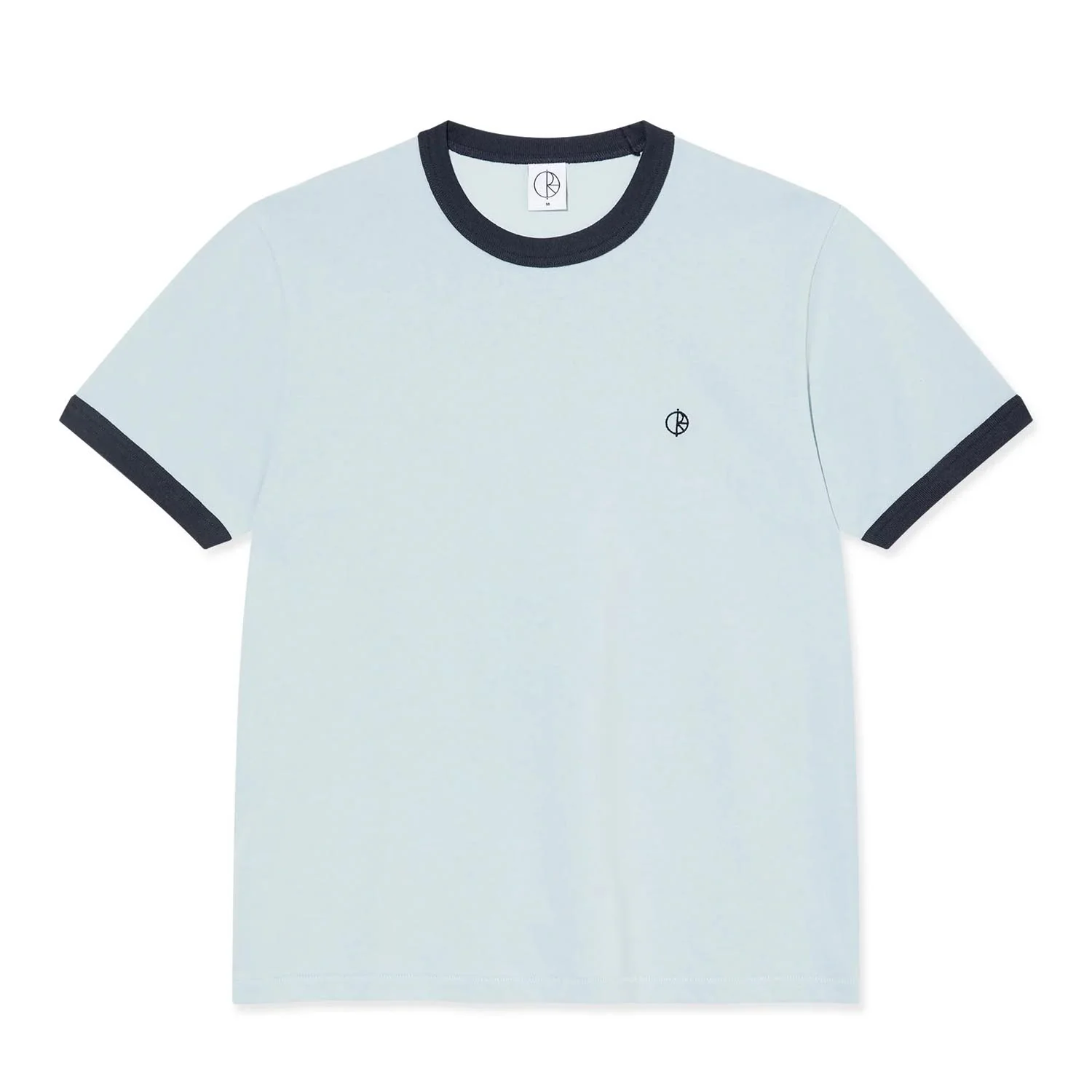 Polar Men's Ringer T-Shirt Light Blue/Navy