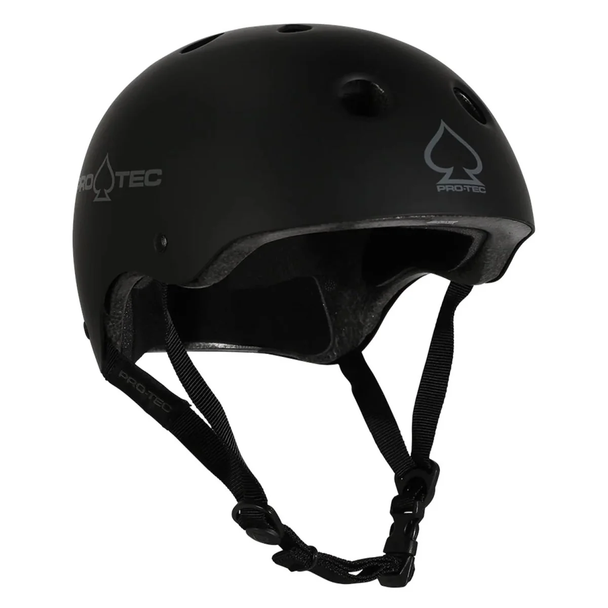 Pro-tec Classic Certified Skate Helmet Matte Black