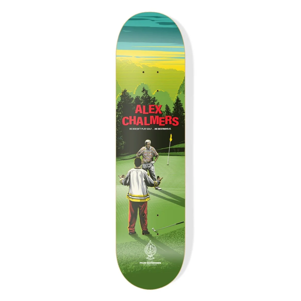 Pylon Chalmers Price Is Wrong Skate Deck 8.25"