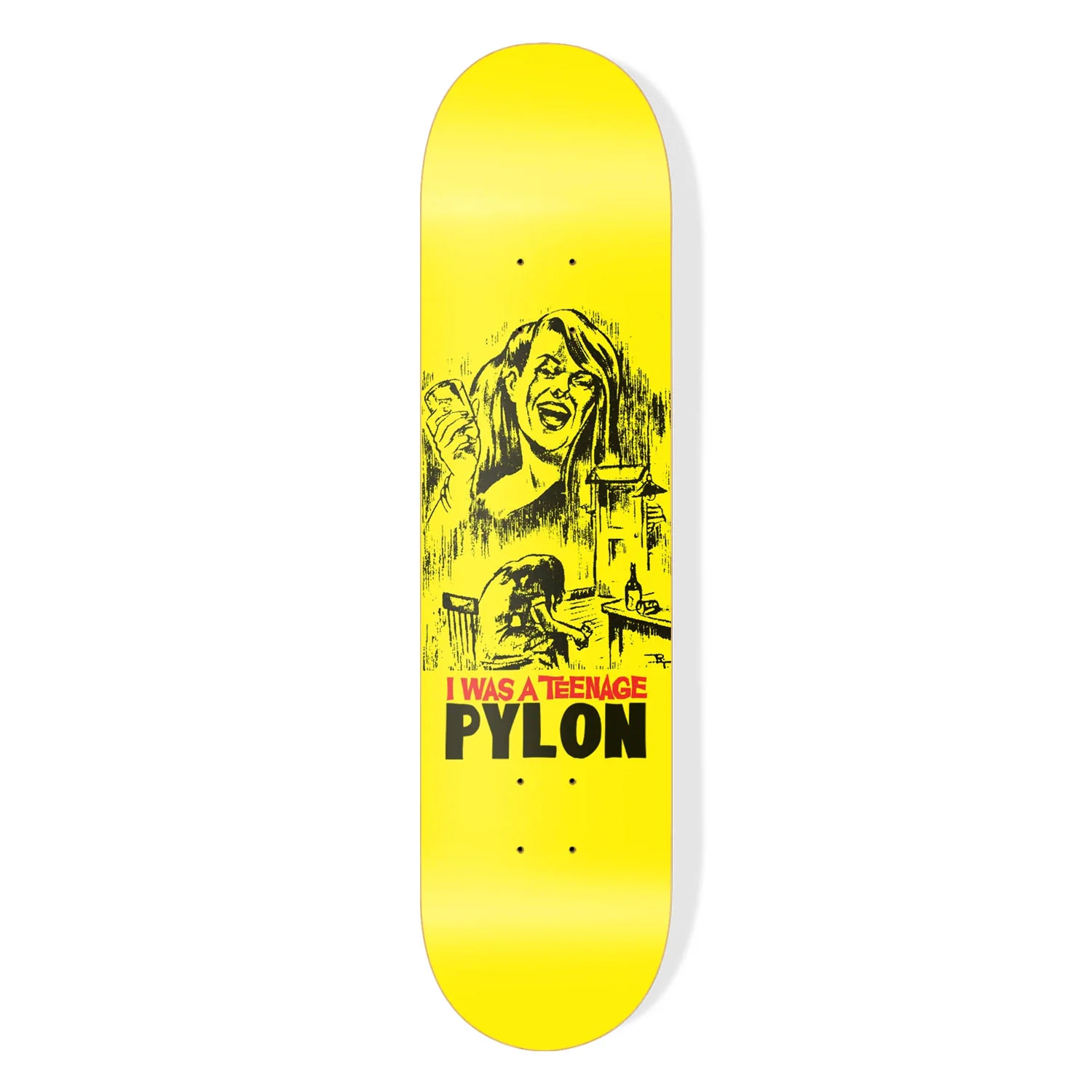 Pylon Teenage Pylon Skate Deck 8.38"
