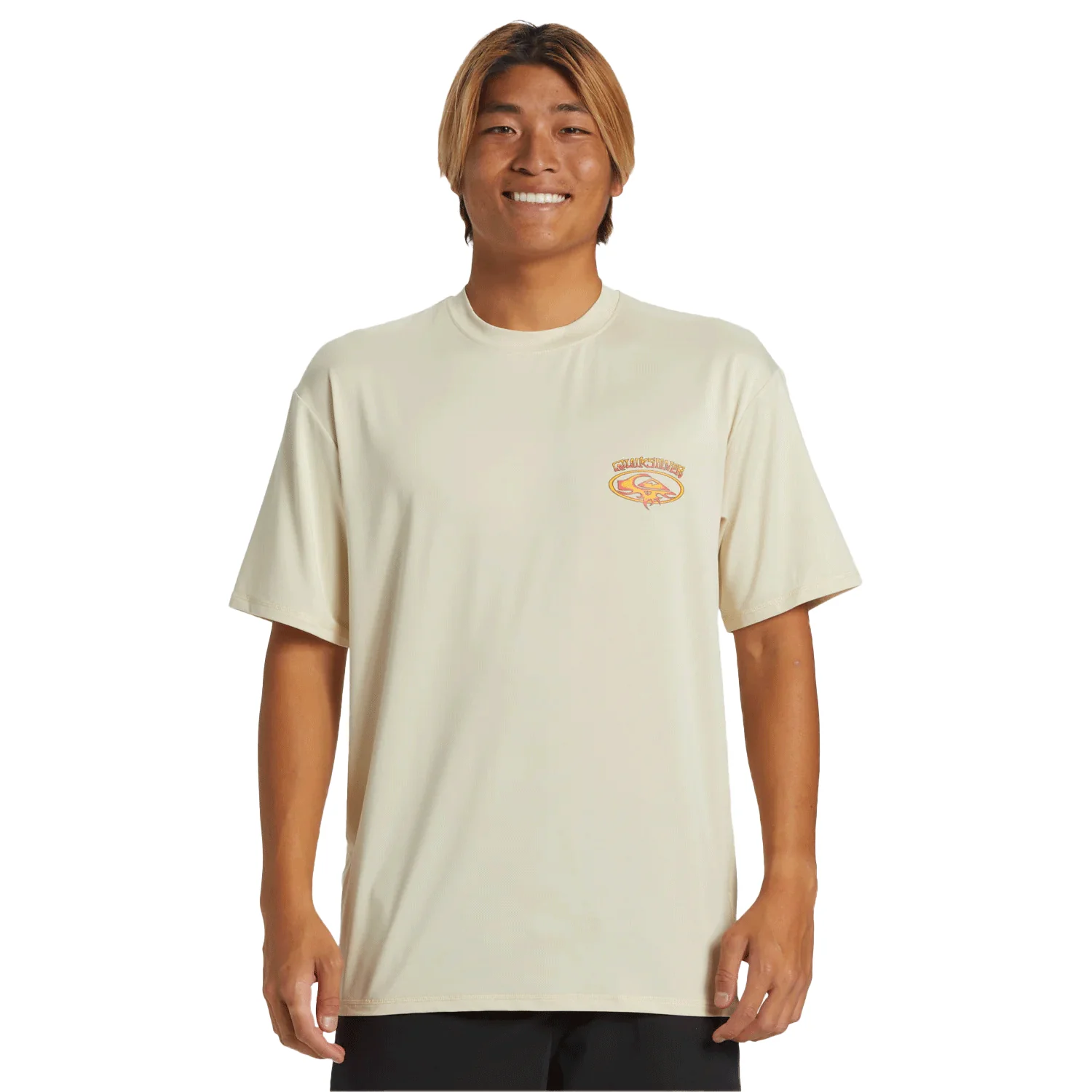 Quiksilver Men's Everyday Surf S/S T Shirt Oyster White