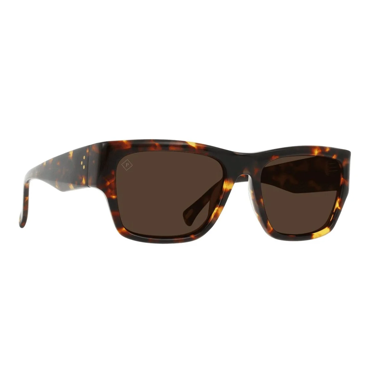 Raen Ruffio 55 Sunglasses Scout Tortoise/Vibrant Brown Polarized