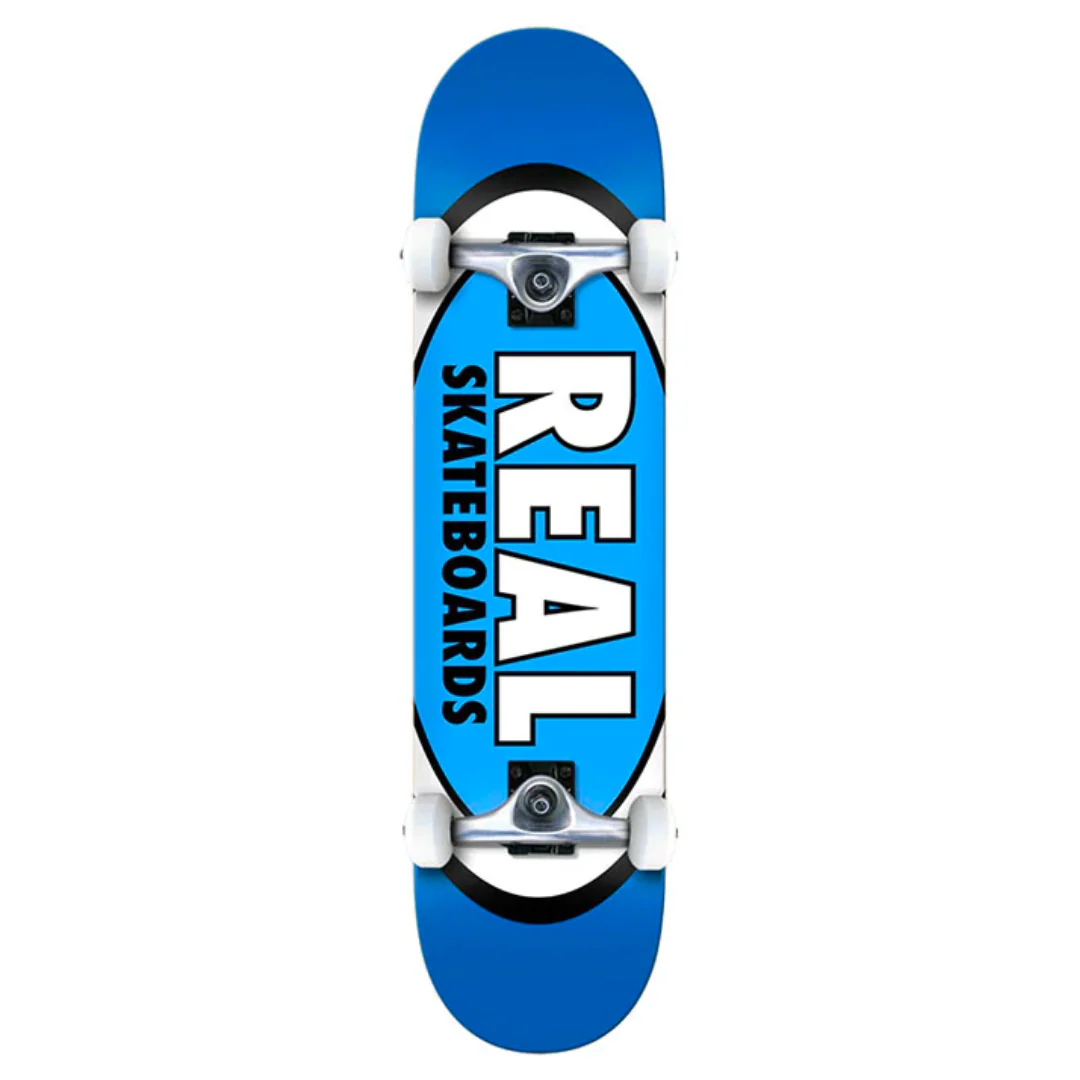 Real Classic Oval Blue Skate Complete 7.75"