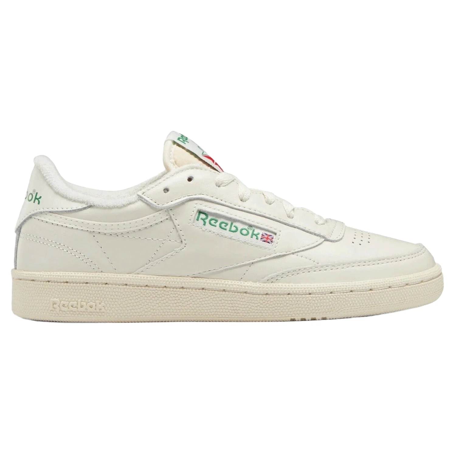 Reebok Women's Club C 85 Vintage Shoe Chalk/Alabaster/Glen Green