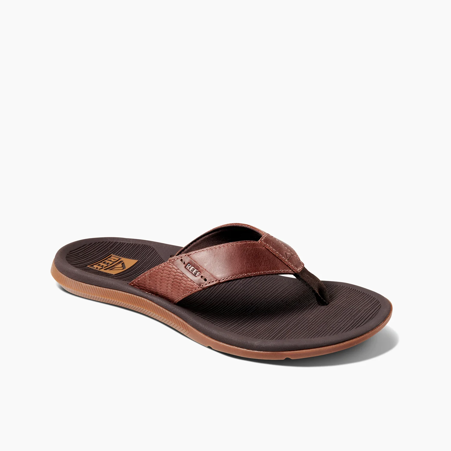 Reef Men's Santa Ana LE Sandal Brown