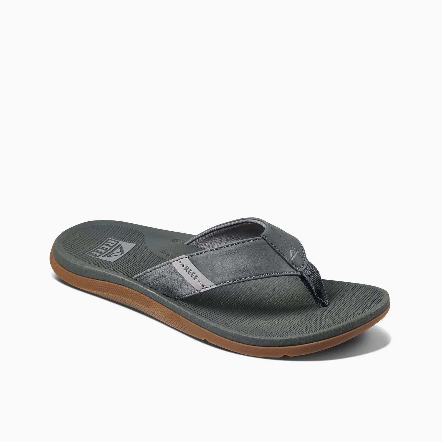 Reef Men's Santa Ana Sandal Grey