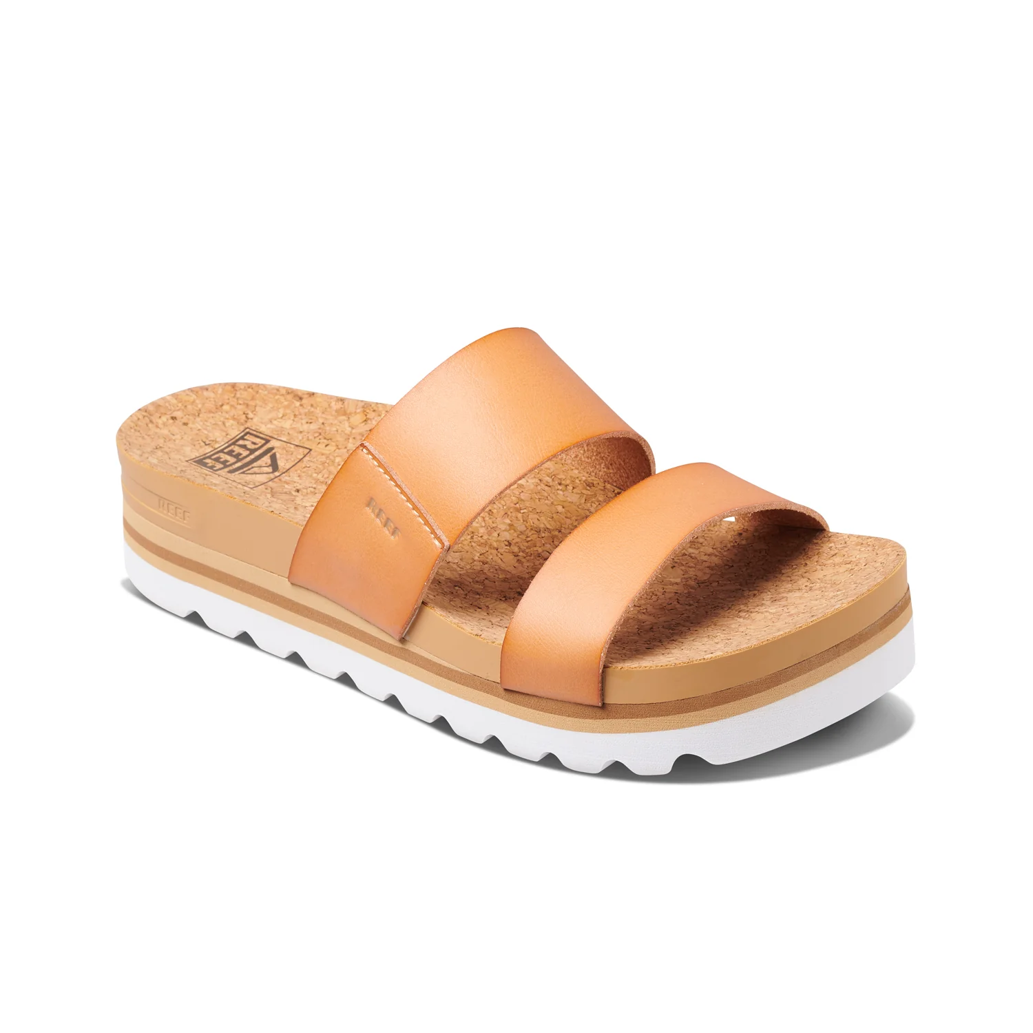 Reef Women's Cushion Vista Hi Sandal Natural