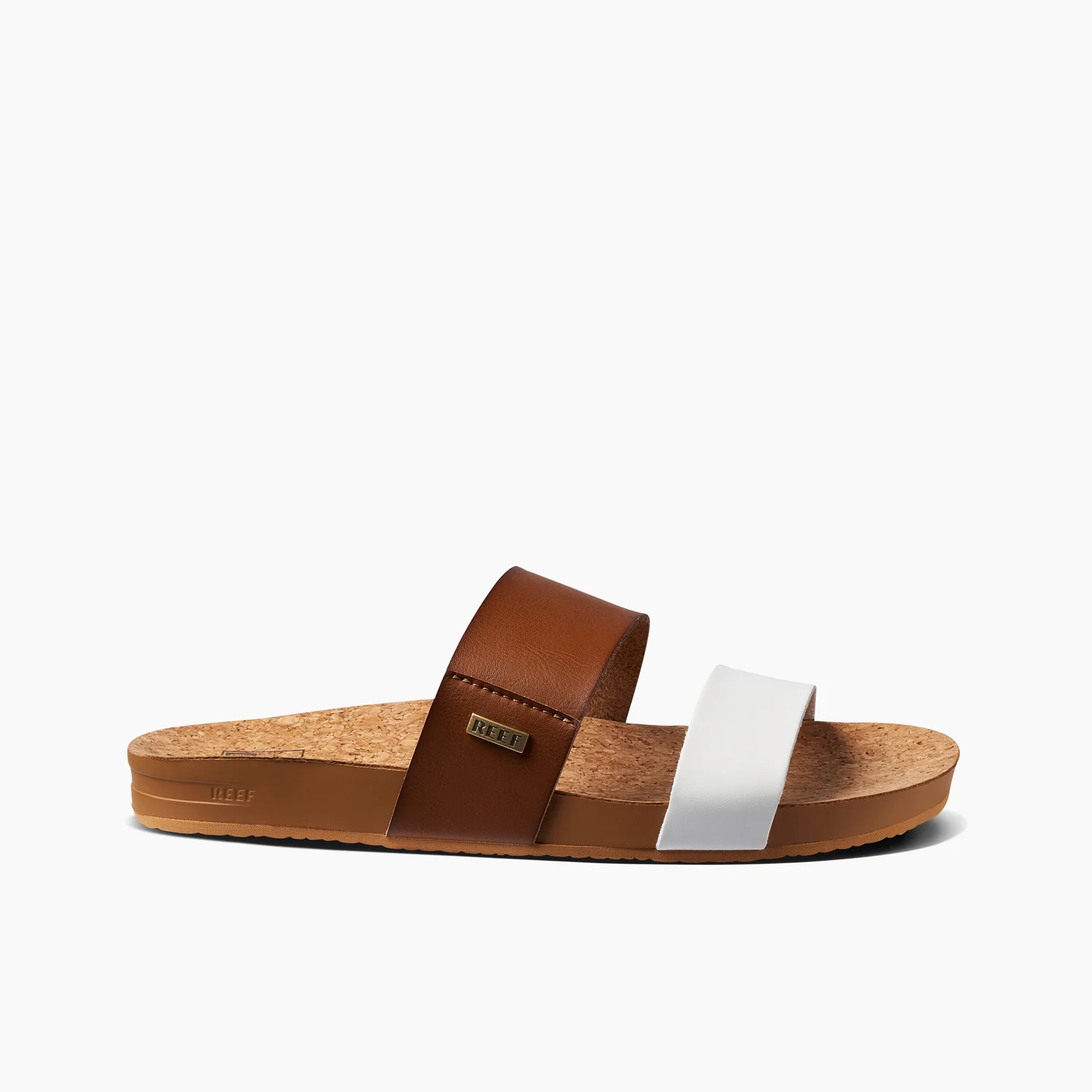 Reef Women's Cushion Vista Sandal White Duo