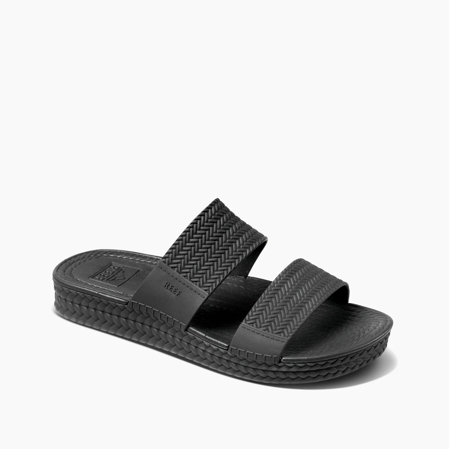 Reef Women's Water Vista Slide Sandal Black