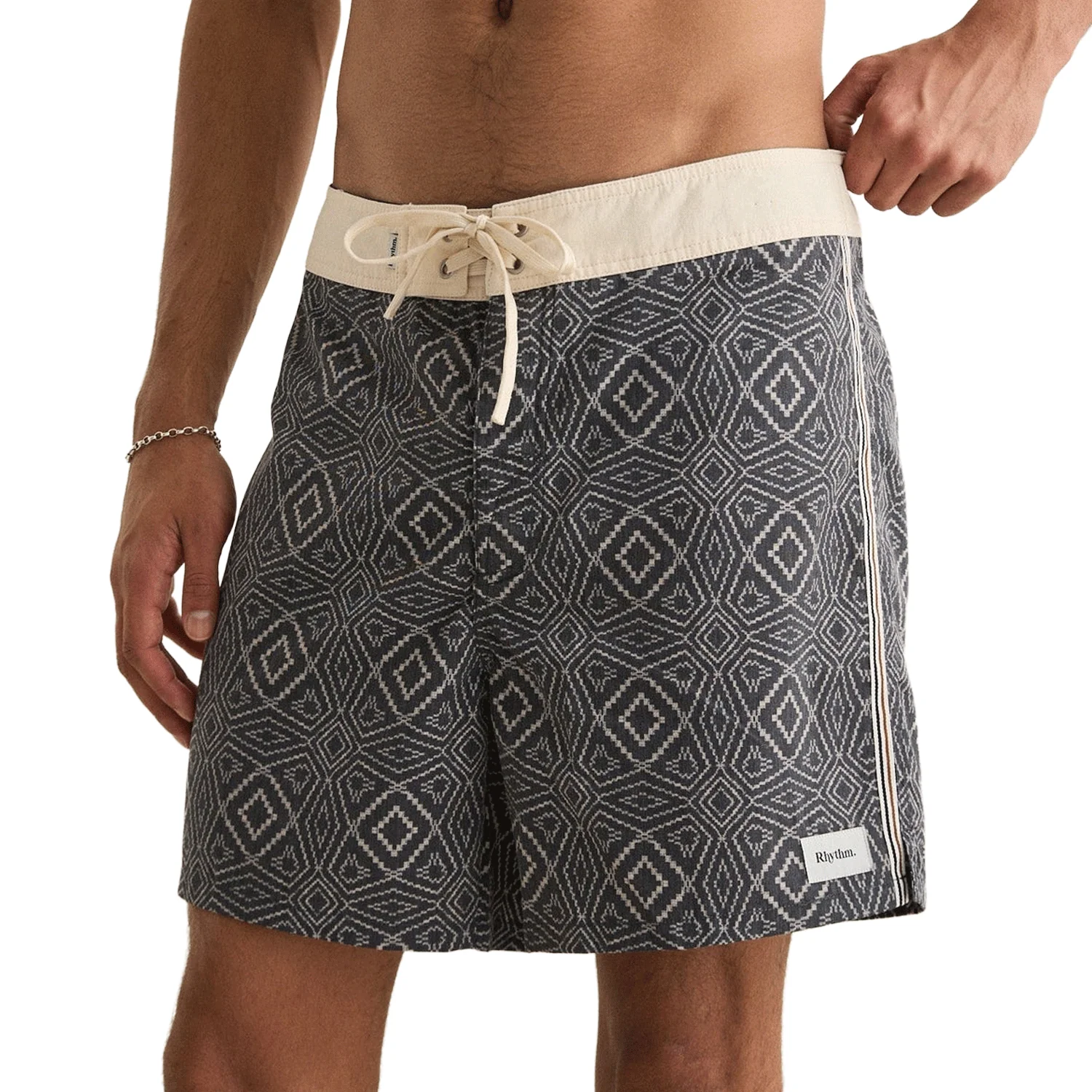 Rhythm Men's Mosaic Heritage Trunk Black