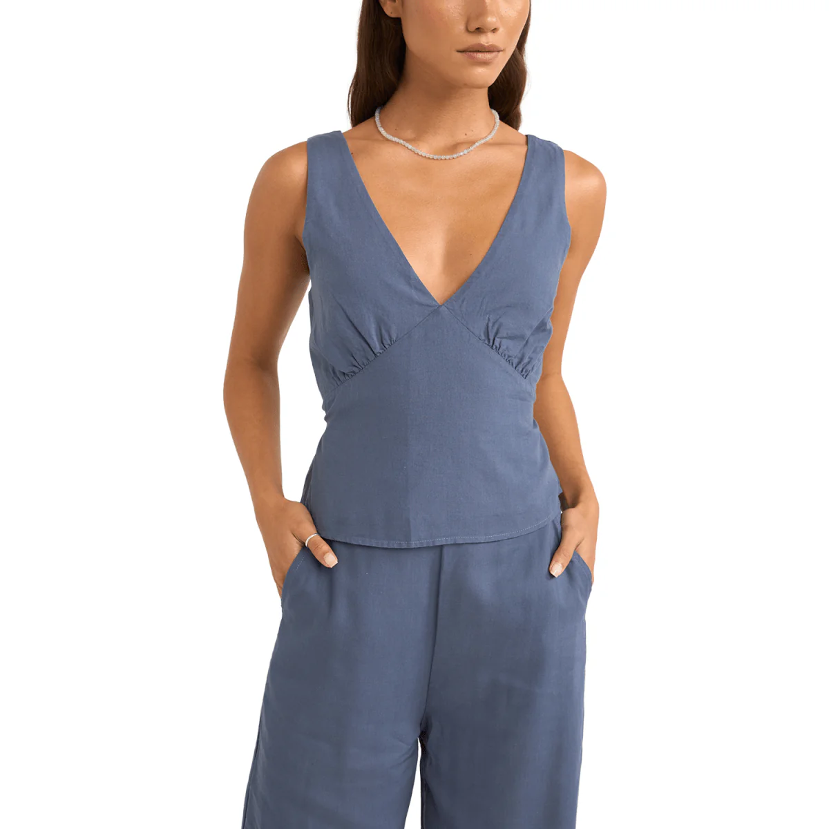 Rhythm Women's Lucia Top Blue