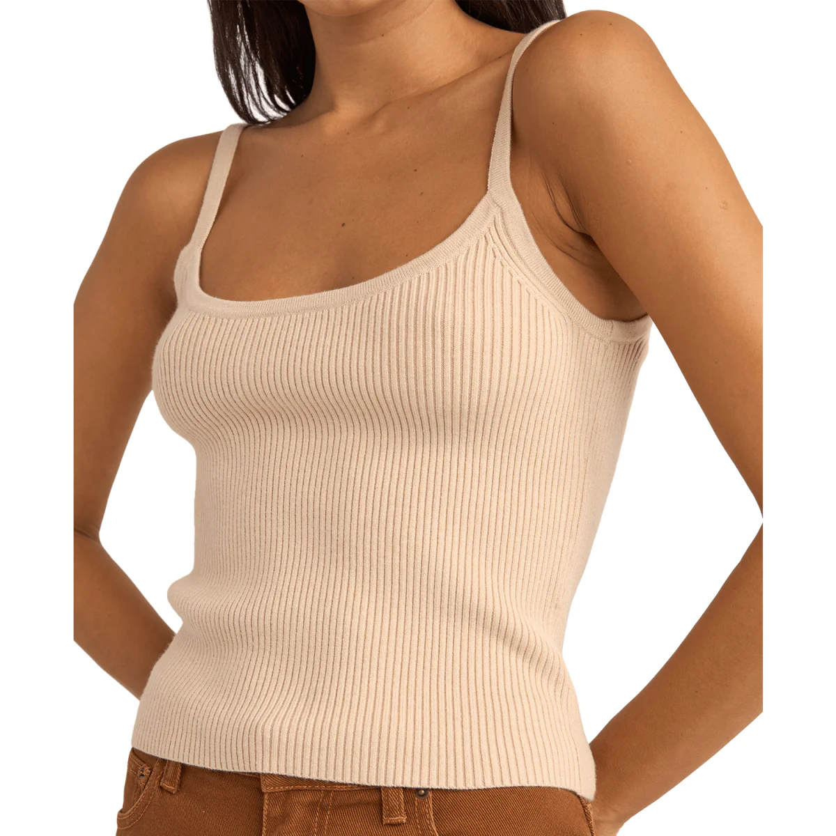 Rhythm Women's Yumi Knit Top Sand