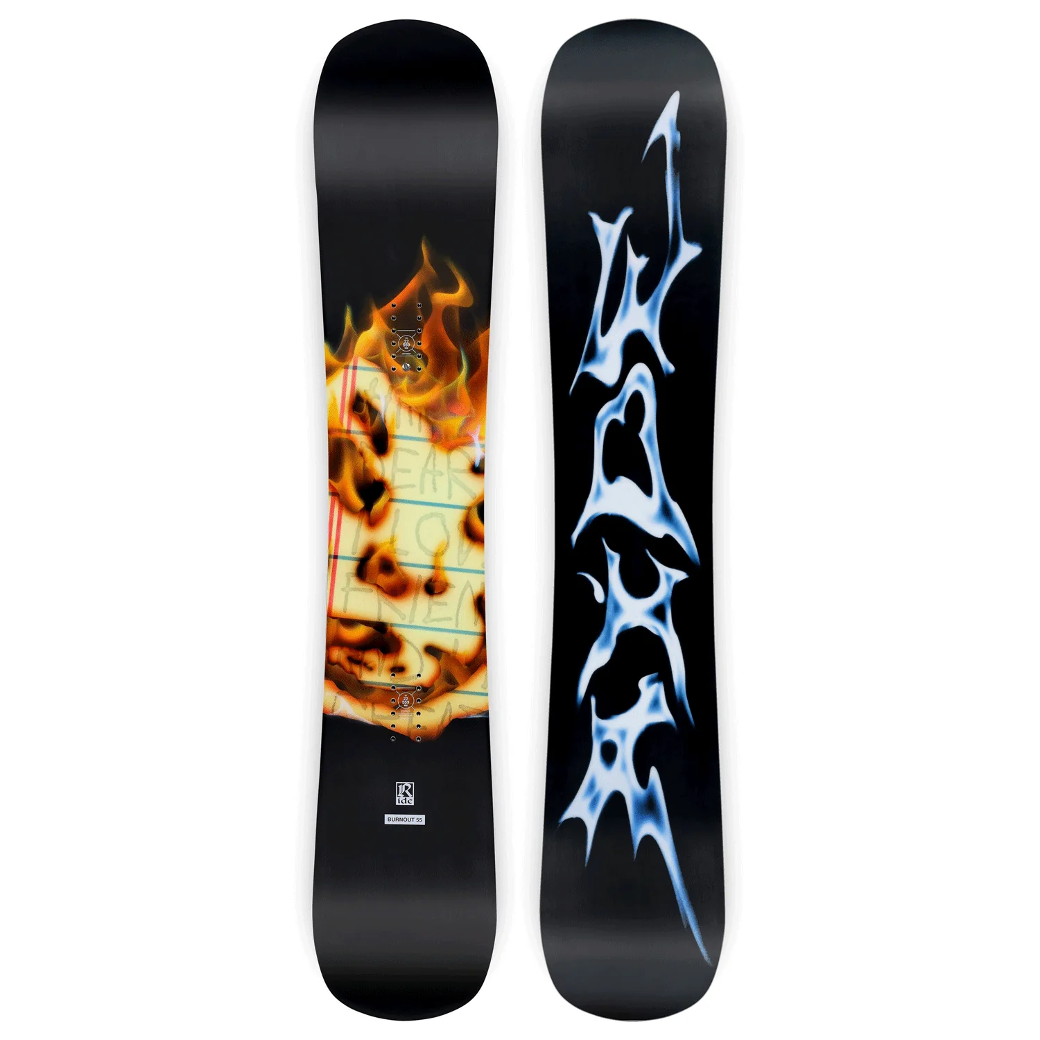Ride Men's Burnout Snowboard 2024