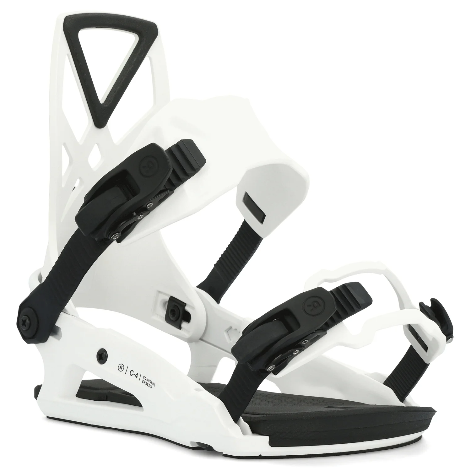 Ride Men's C-4 Snowboard Bindings 2024 White