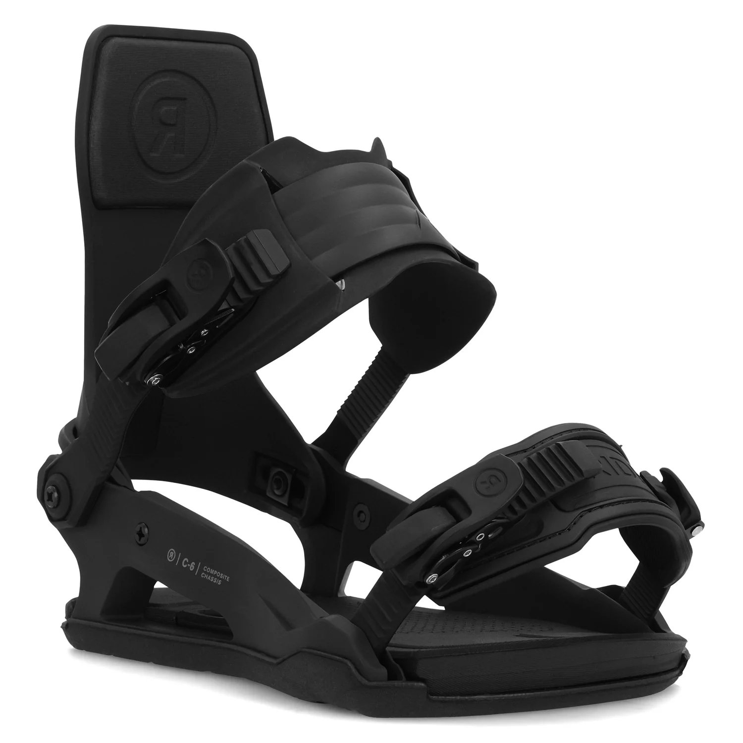 Ride Men's C-6 Snowboard Bindings 2024 Black