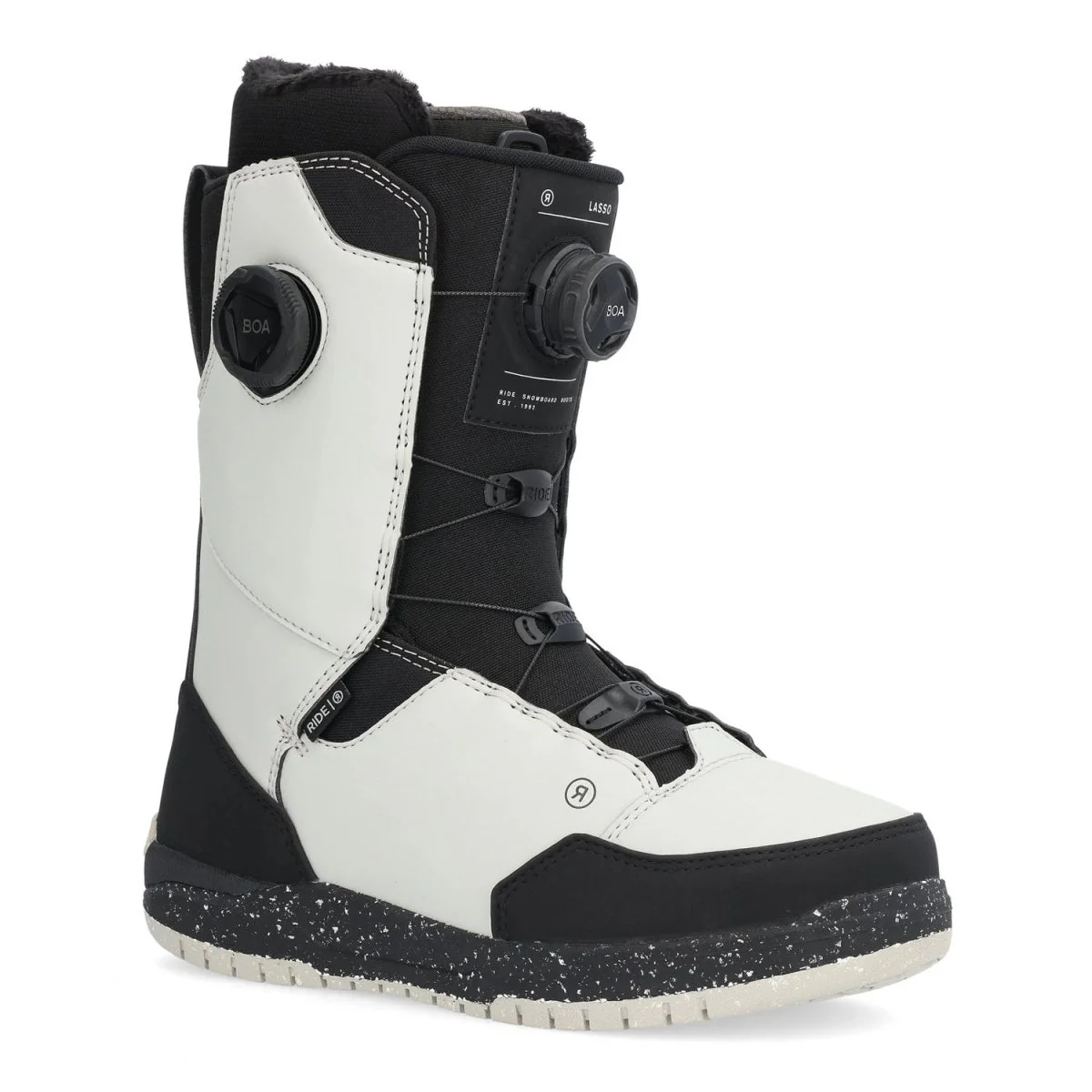 Ride Men's Lasso Snowboard Boots 2025 Grey