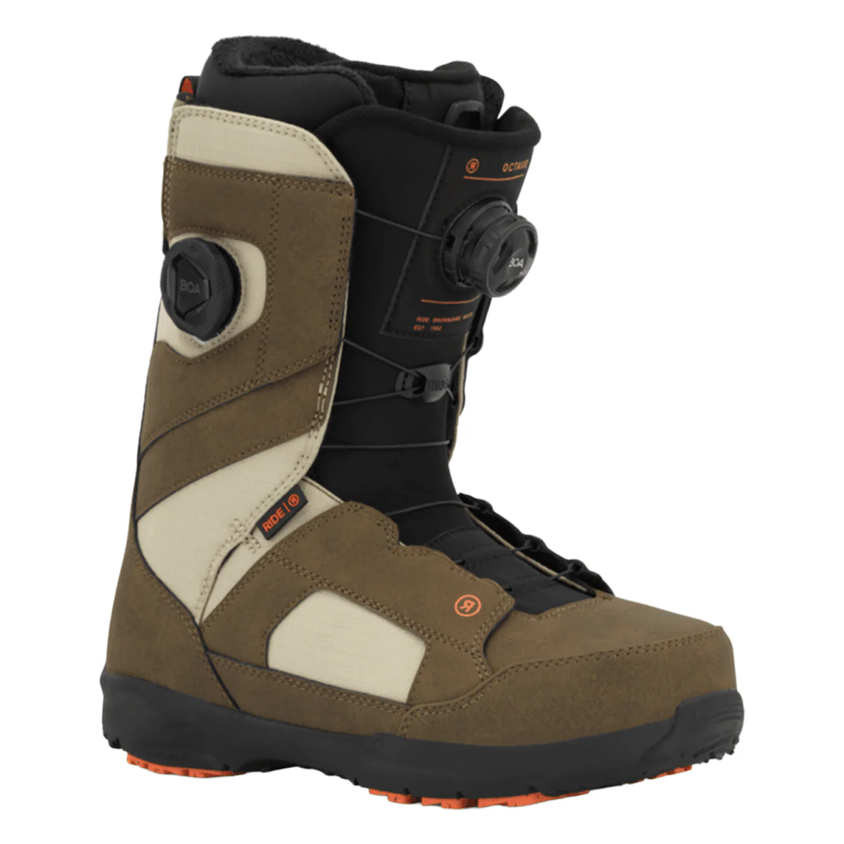 Ride Men's Octave Snowboard Boots 2026 Brown